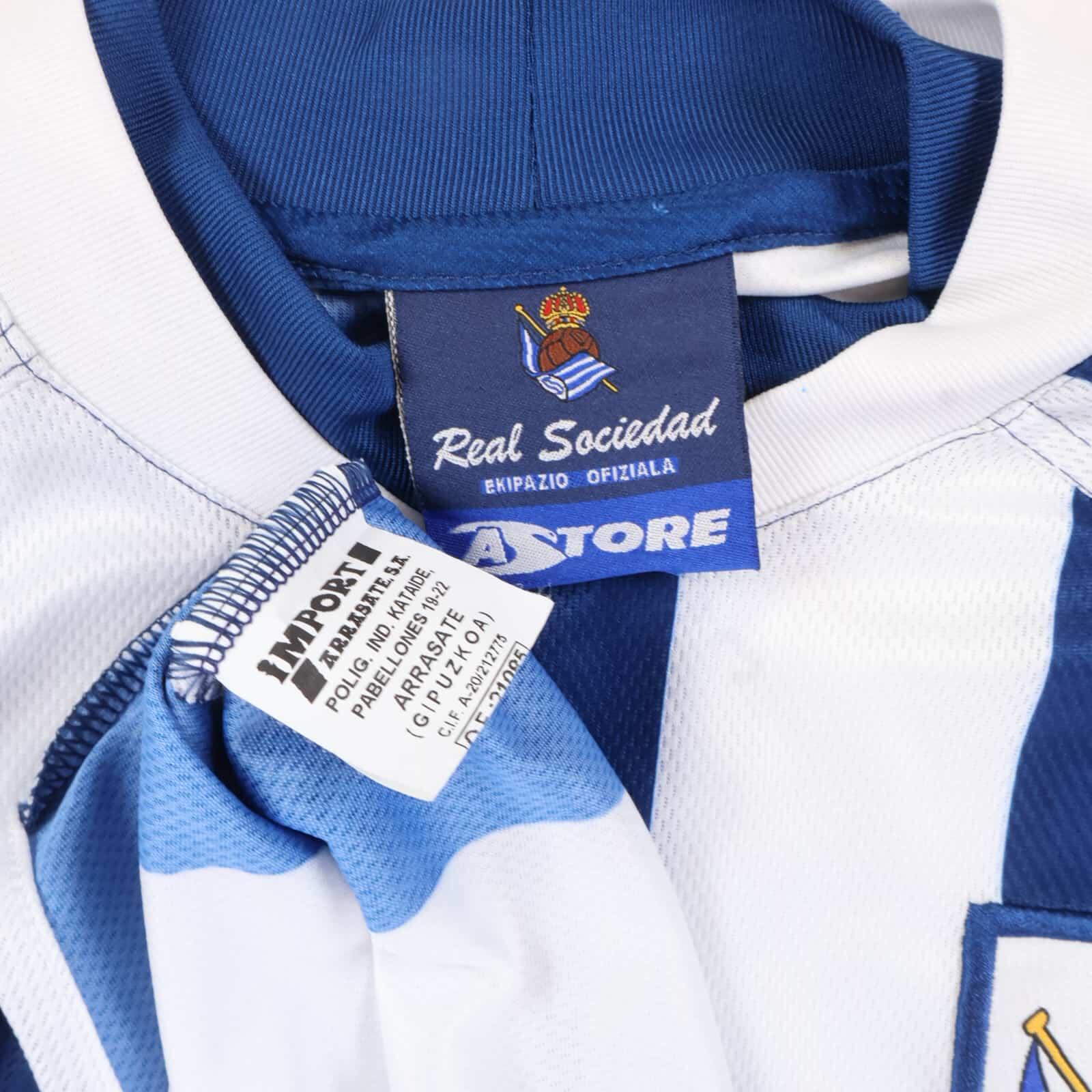 Real Sociedad 2002/03 Home Shirt - S