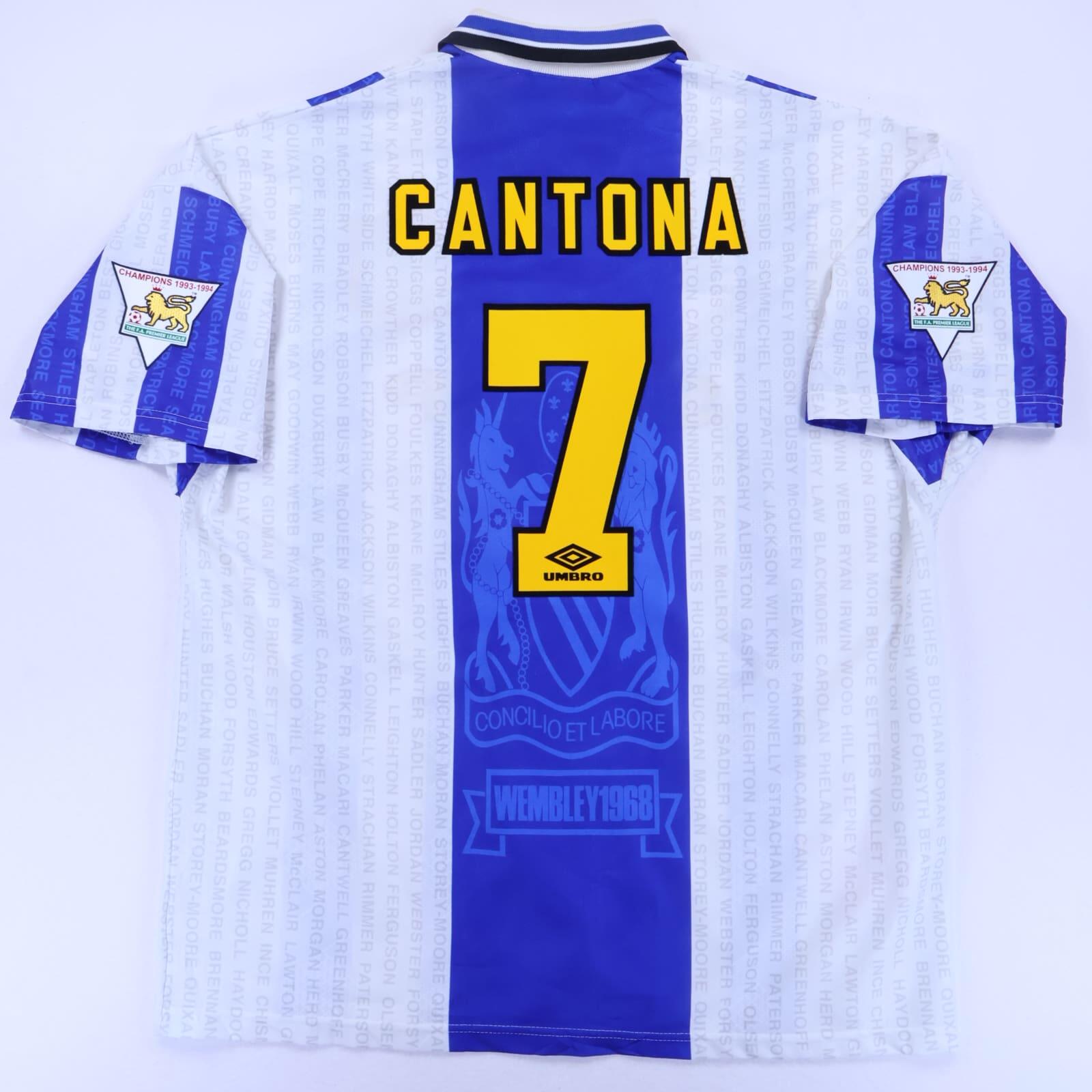 Manchester United Cantona #7 1994/96 Third Shirt - 2XL