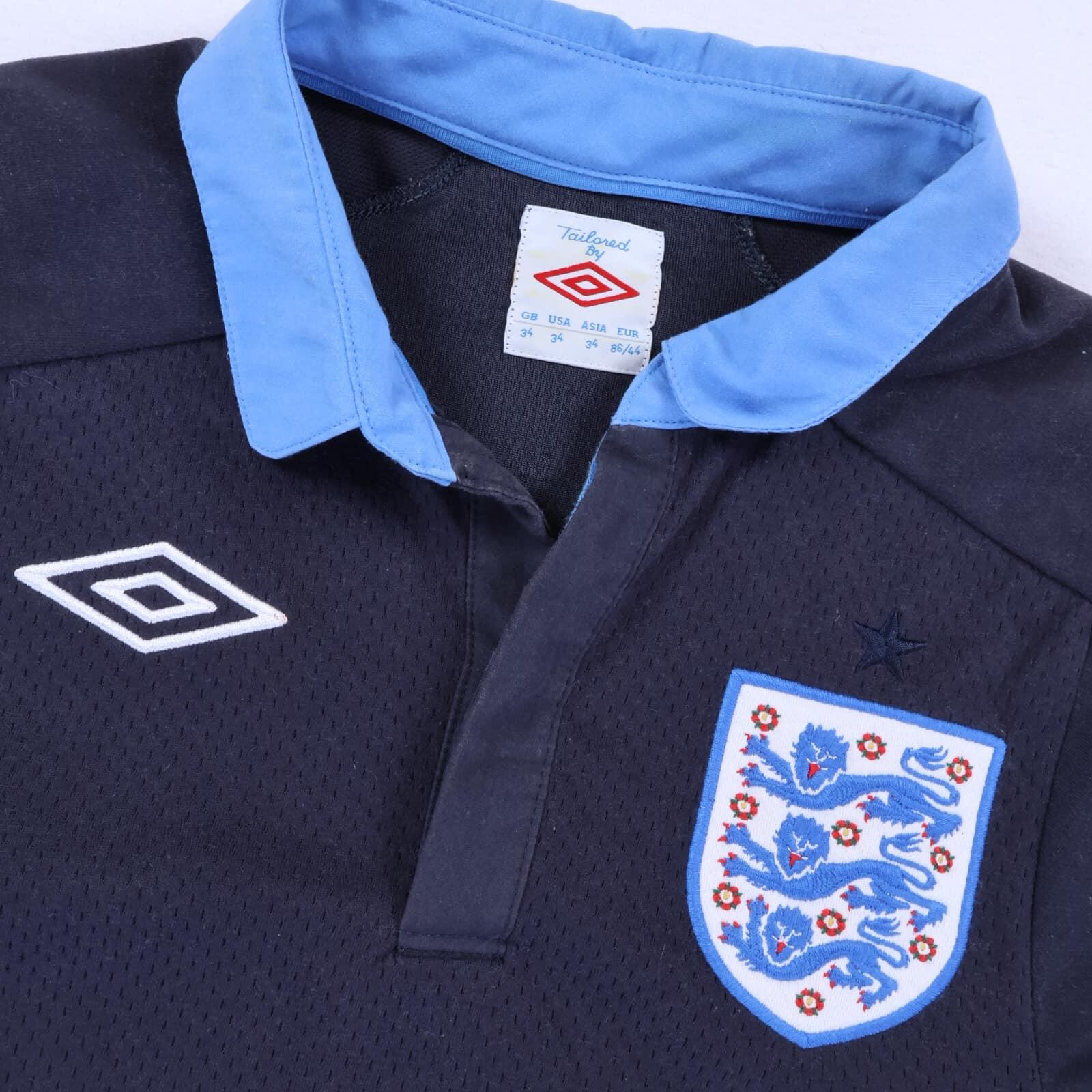 England 2011/13 Away Shirt - S- BACK