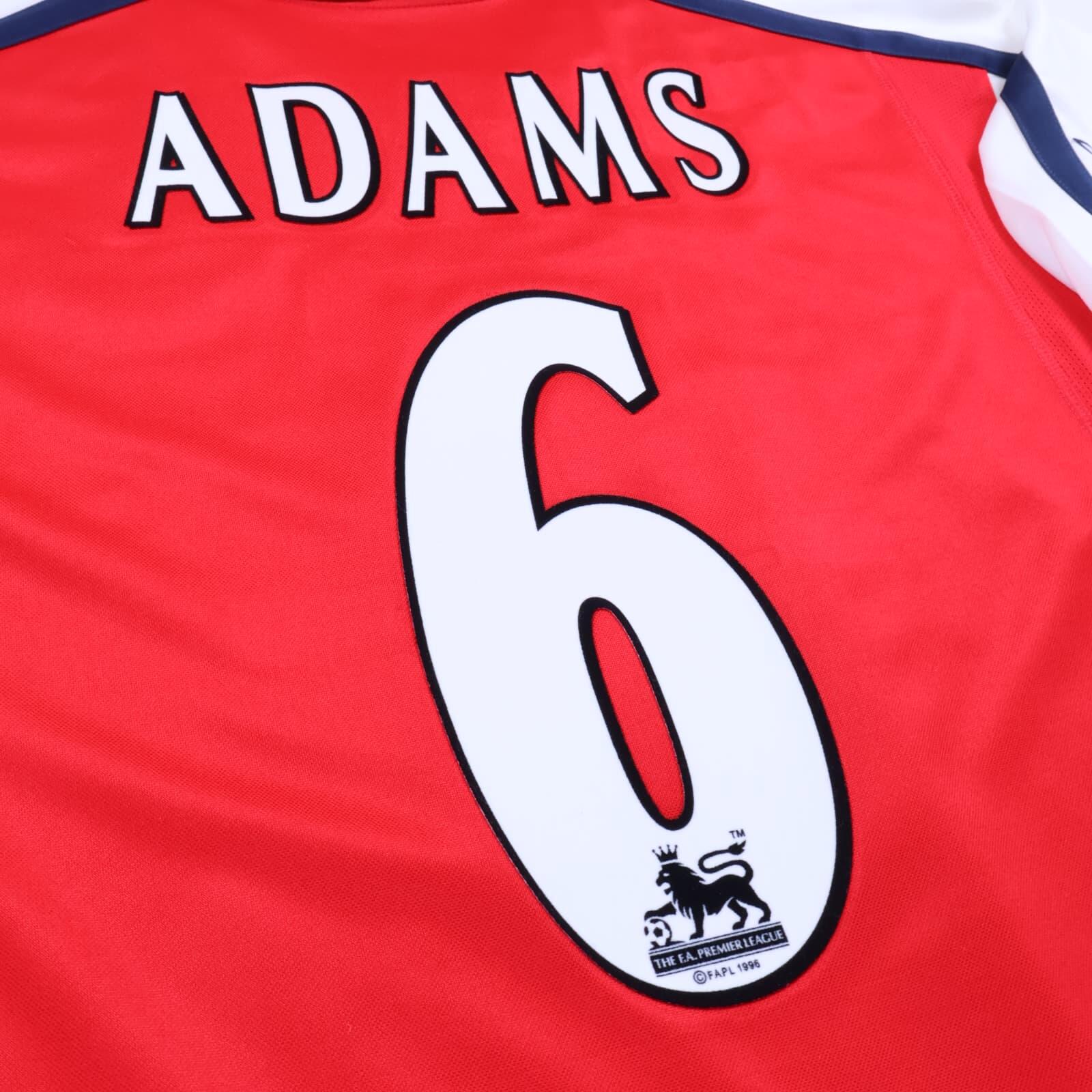 Arsenal Adams #6 2000/02 Home Shirt - L