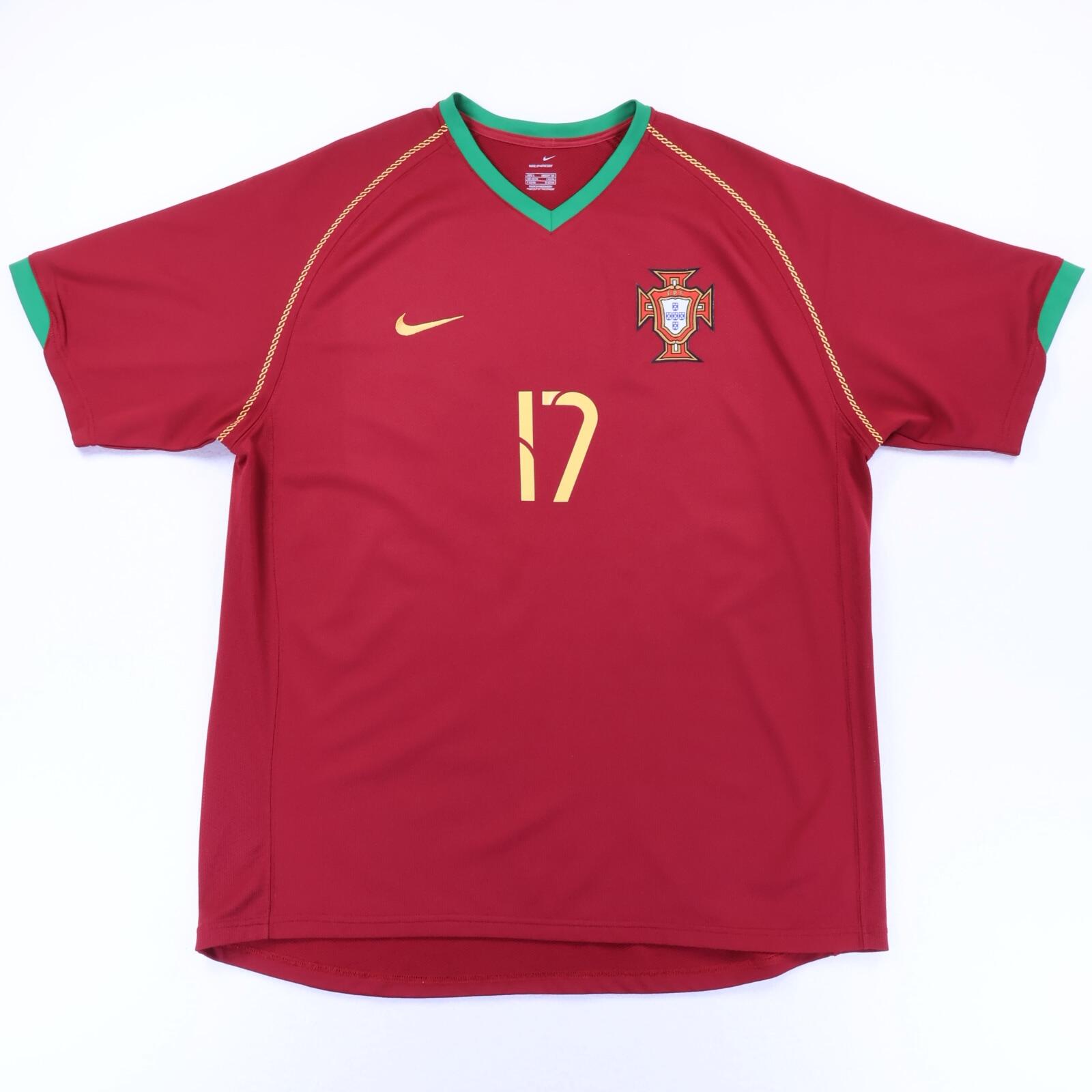 Portugal C.Ronaldo #17 2006/ Home Shirt - L