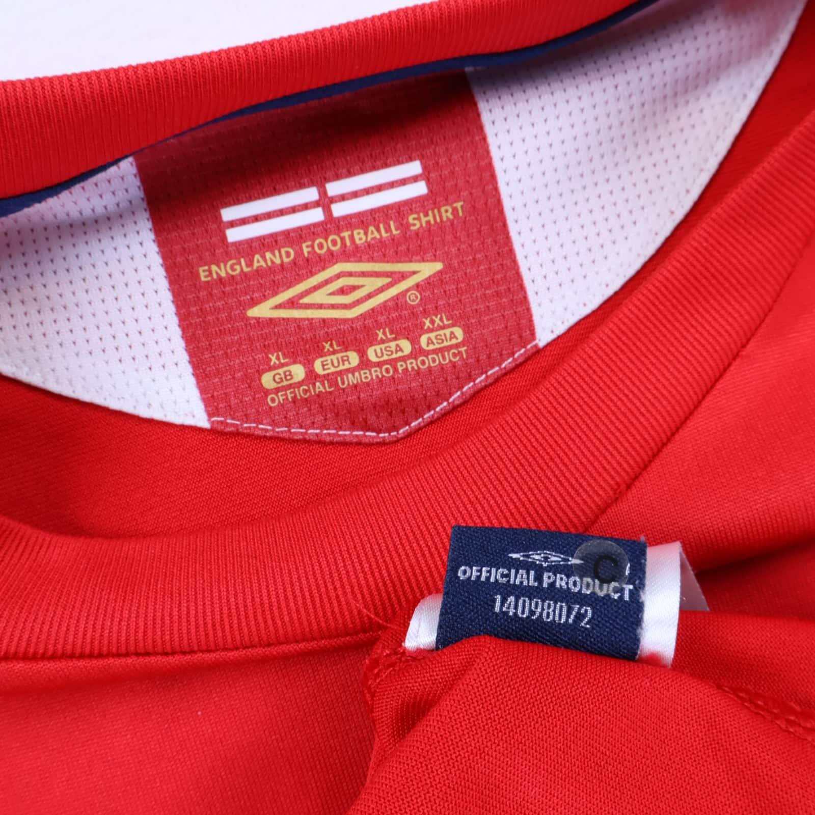 England Rooney #9 2006/08 Away Shirt - XL