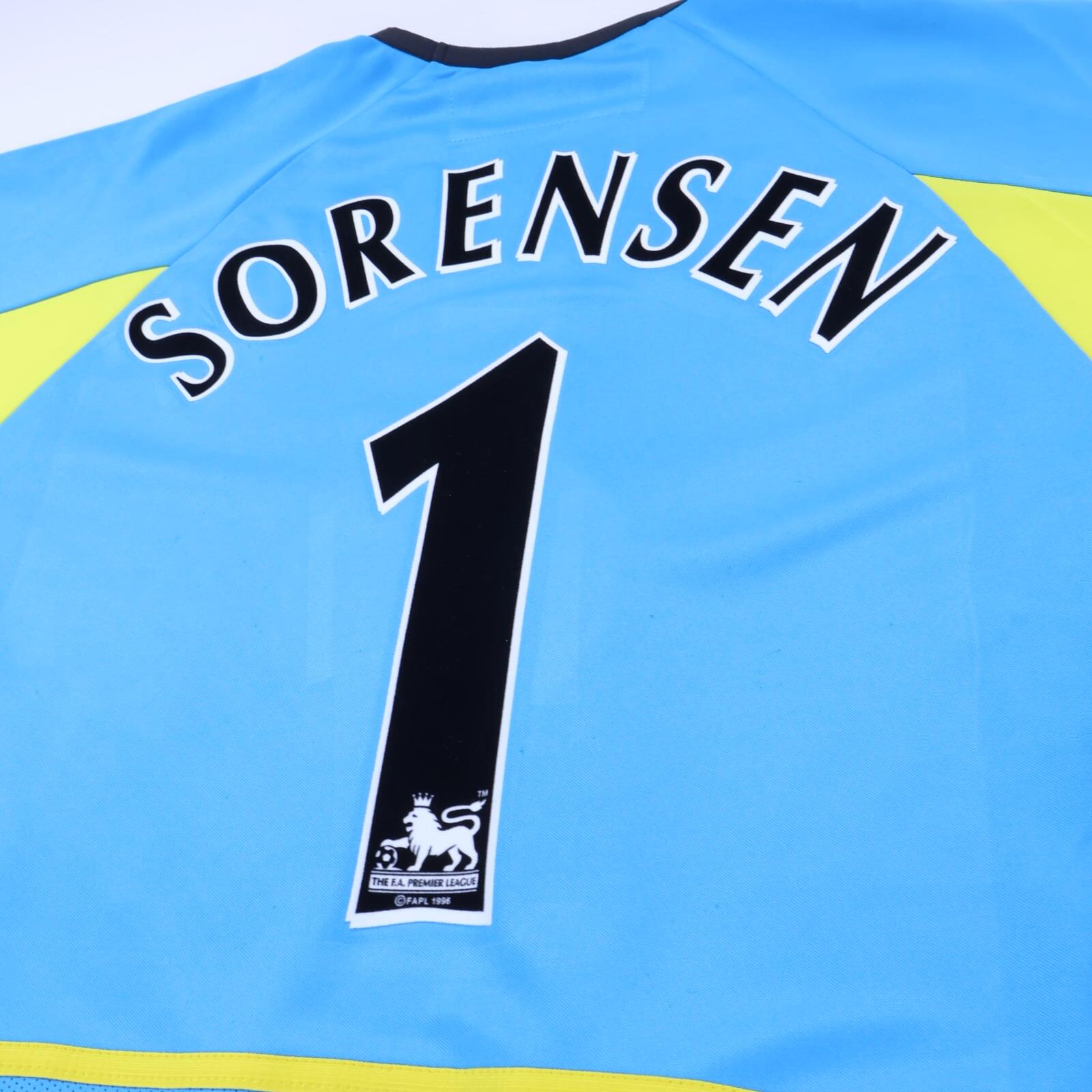 Aston Villa Sorensen #1 2003/04 Goalkeeper Shirt - L