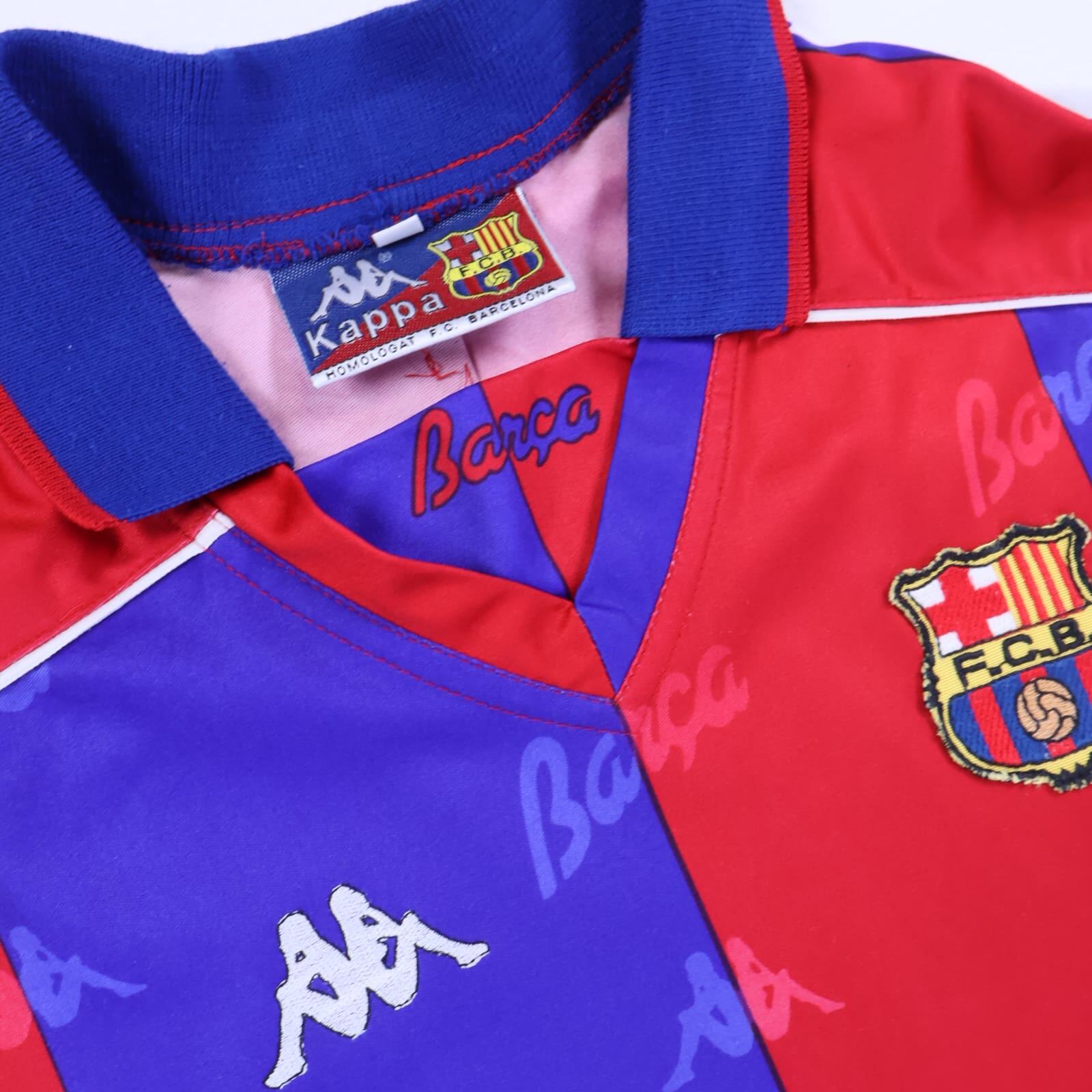 Barcelona 1992/95 Home Shirt - S- BACK
