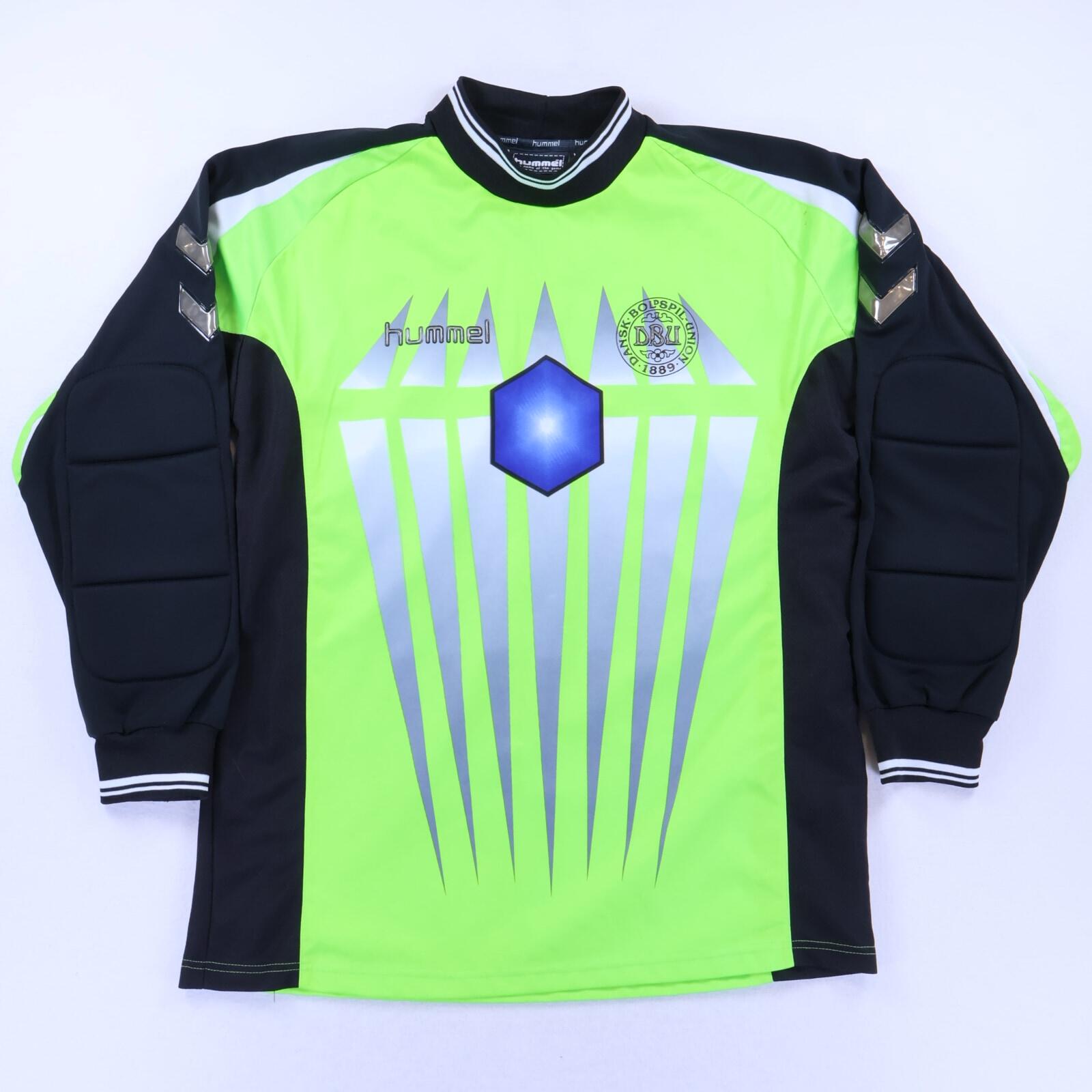 2000-02 Denmark ゴールキーパーシャツ/L/グリーン Denmark 2000/02 Goalkeeper Shirt - L