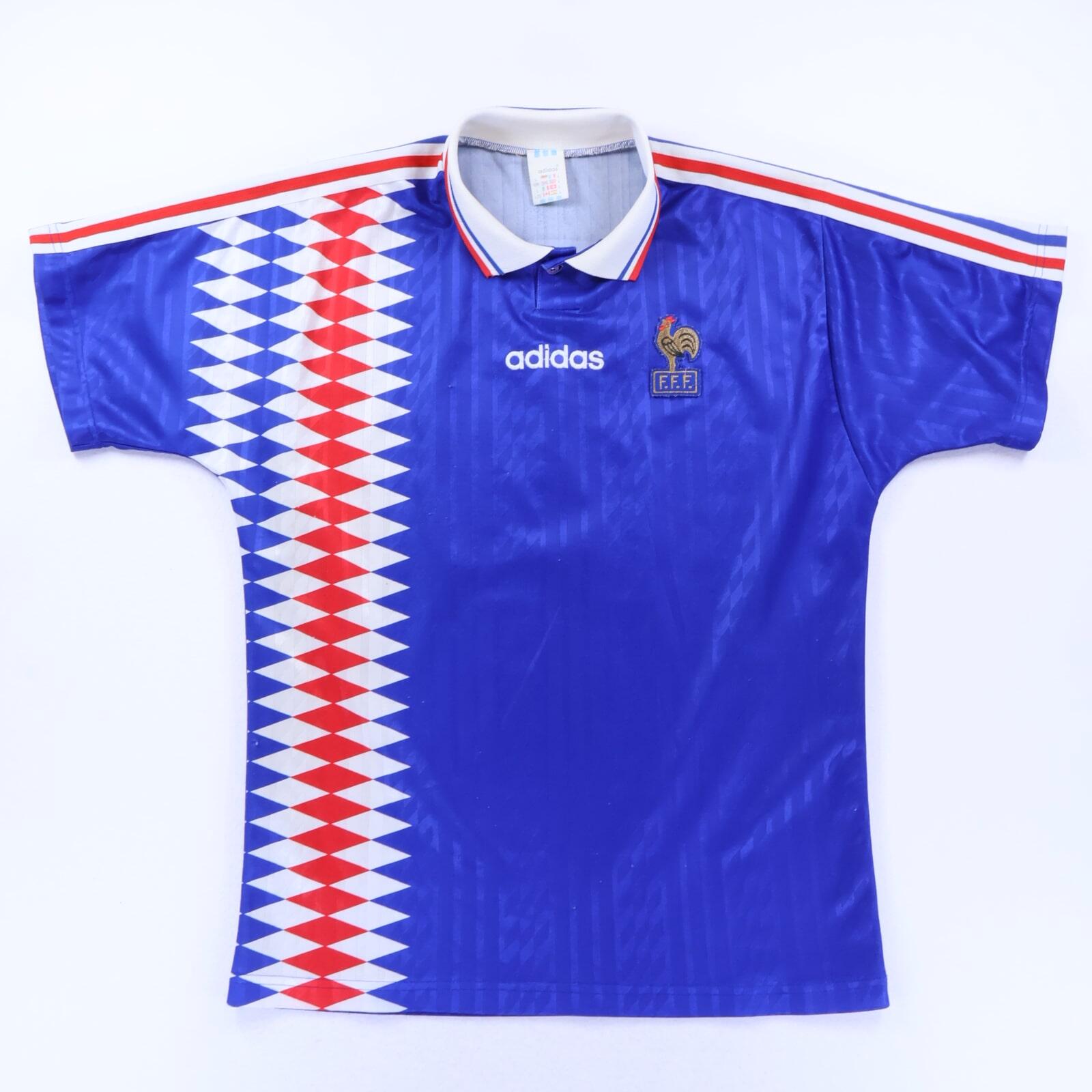 France Cantona #7 1994/96 Home Shirt - L- BACK