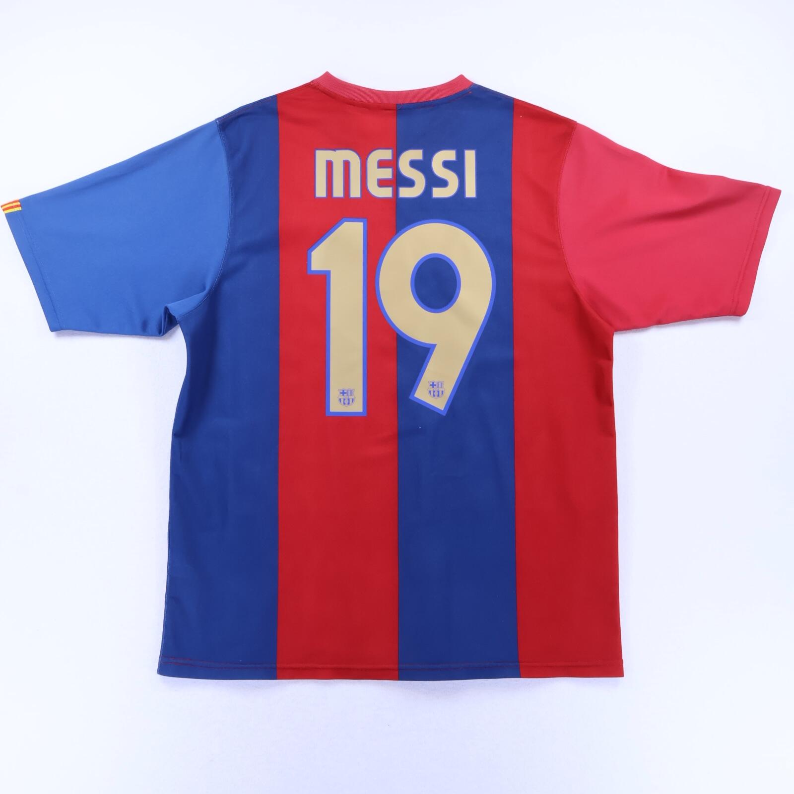 Barcelona Messi #19 2006/07 Home Shirt - L
