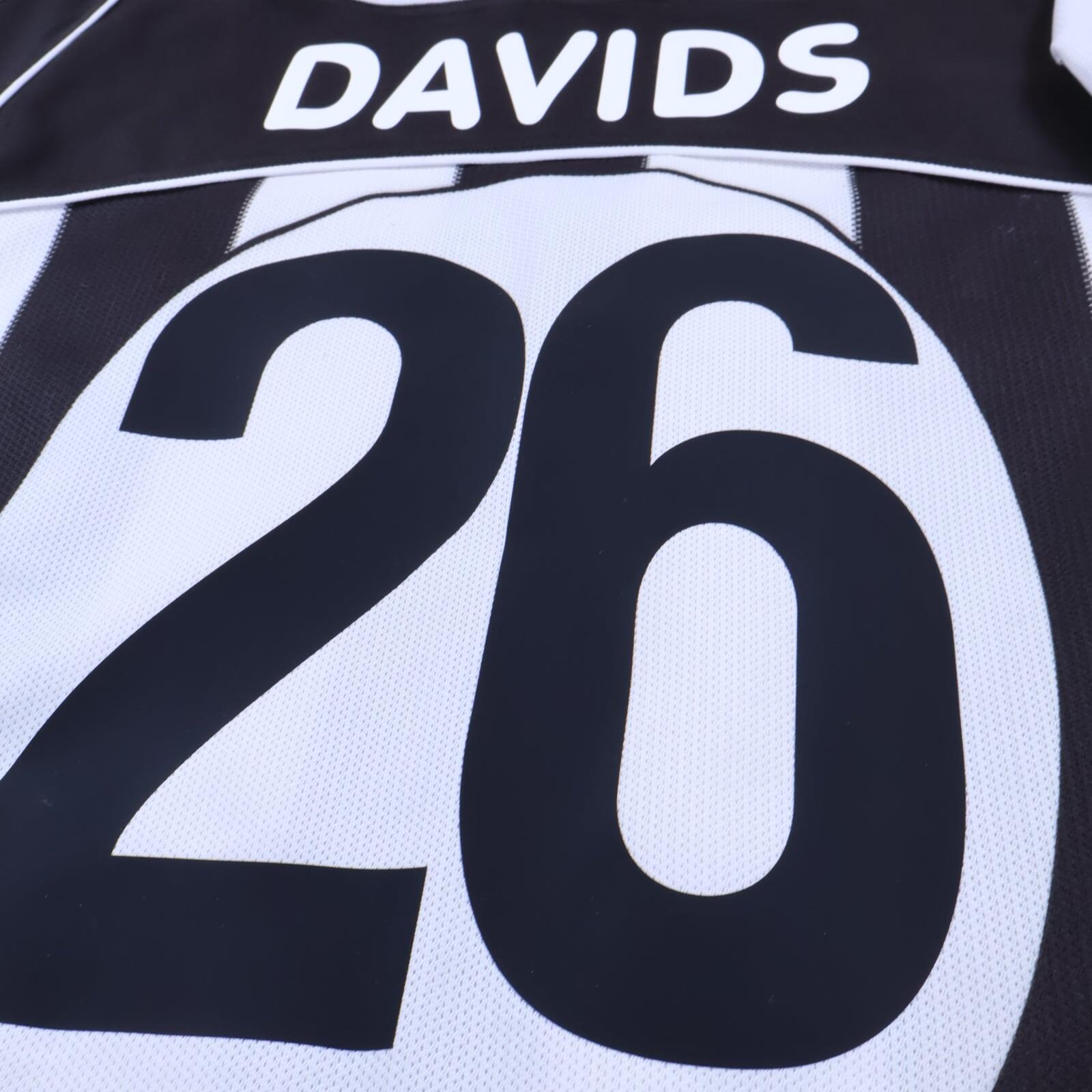 Juventus Davids #26 2002/03 Home Shirt - XL