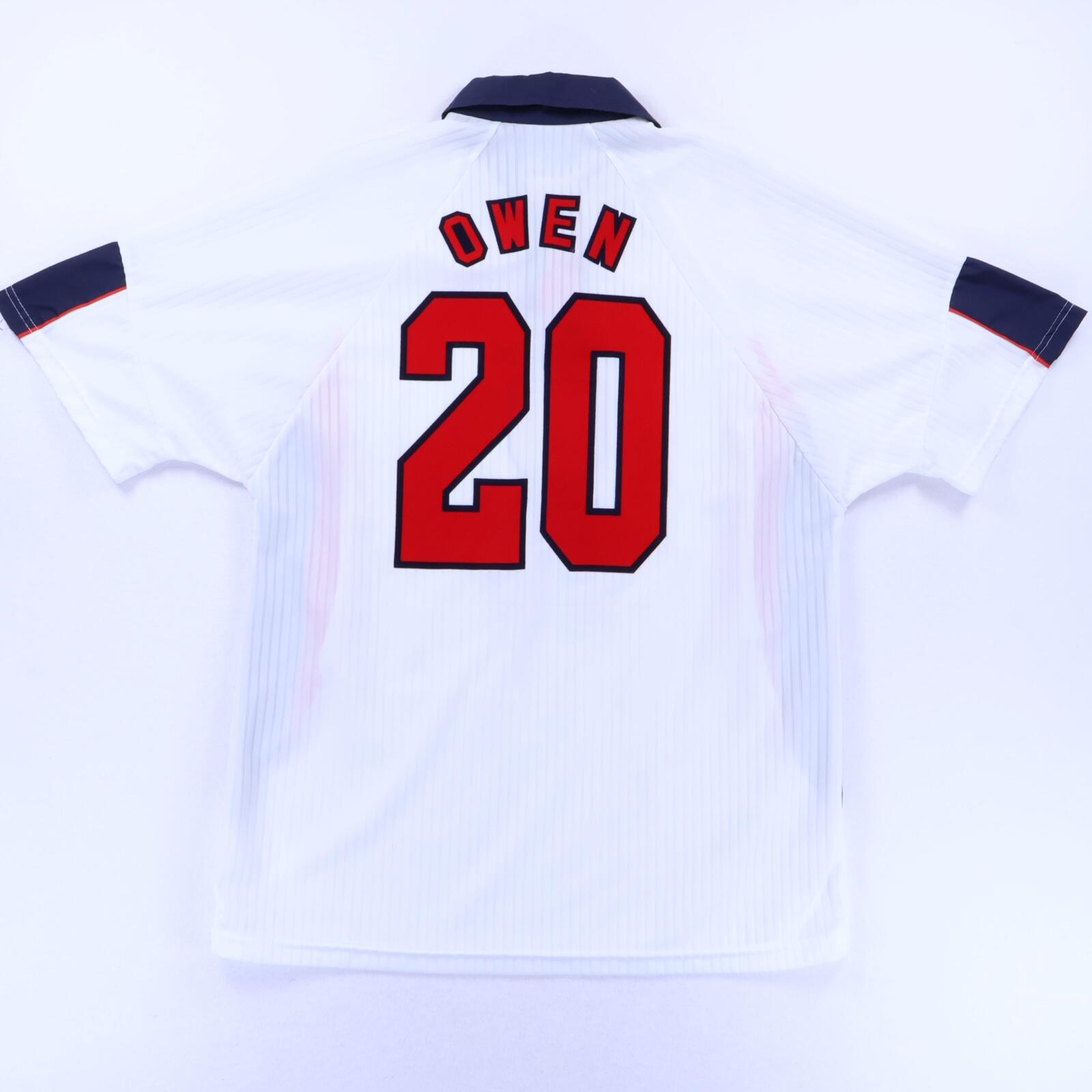 England Owen #20 1998/ Home Shirt - L