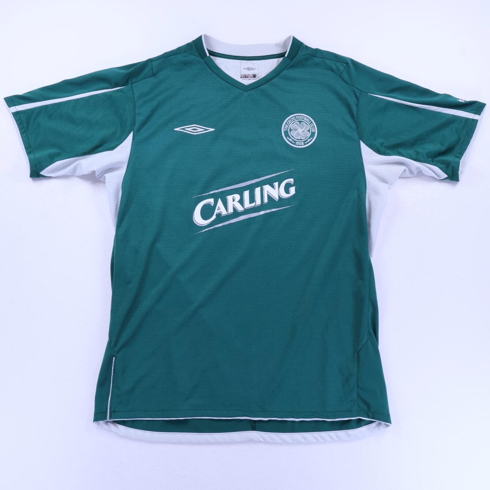 Celtic F.C Petrov #19 2004/05 Away Shirt - L