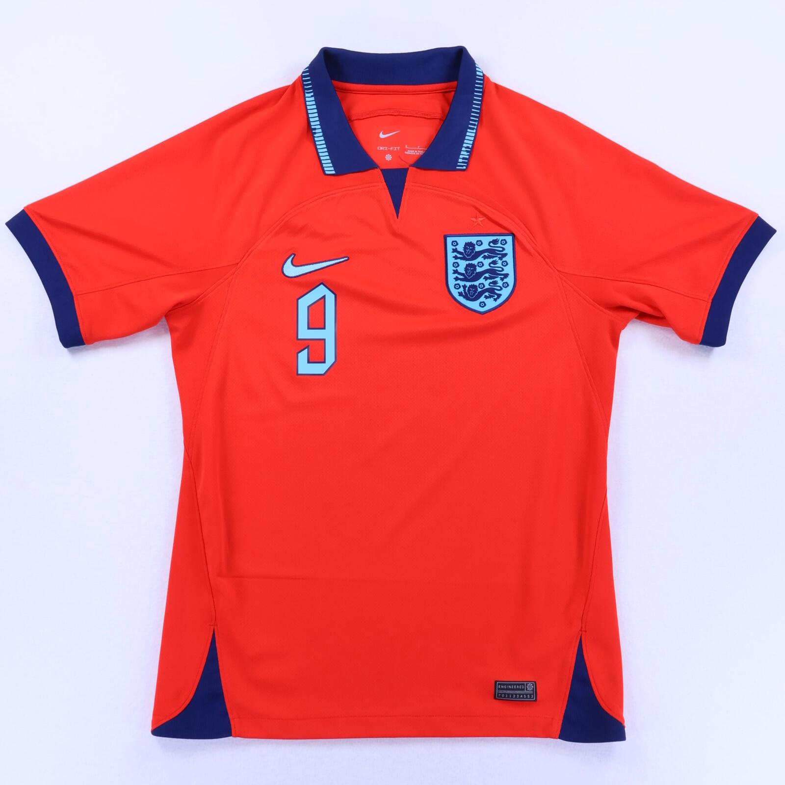 England Kane #9 2022/23 Away Shirt - S- BACK