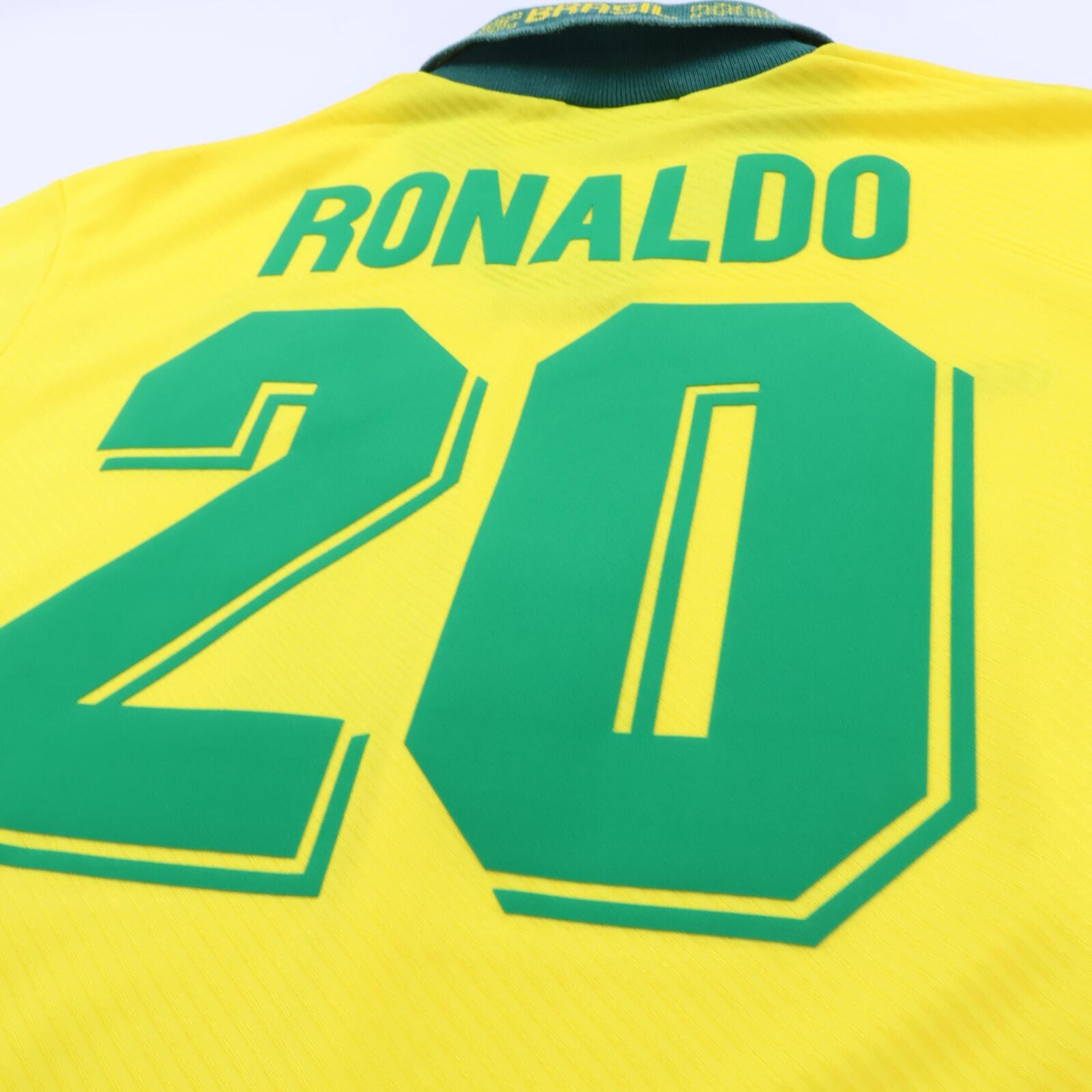 Brazil Ronaldo 1993/94 Home Shirt - L