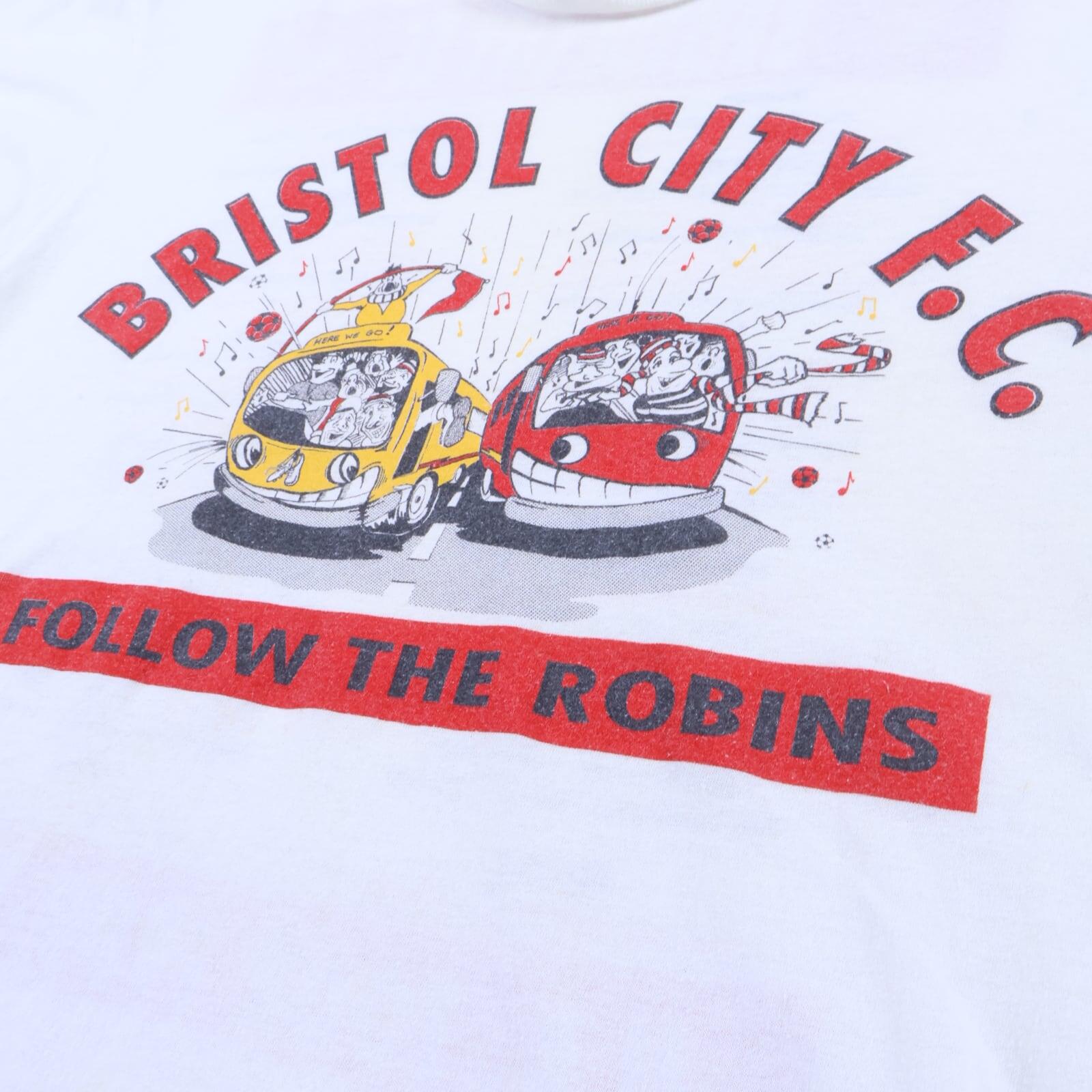 Bristol City F.C T-Shirt - M- BACK