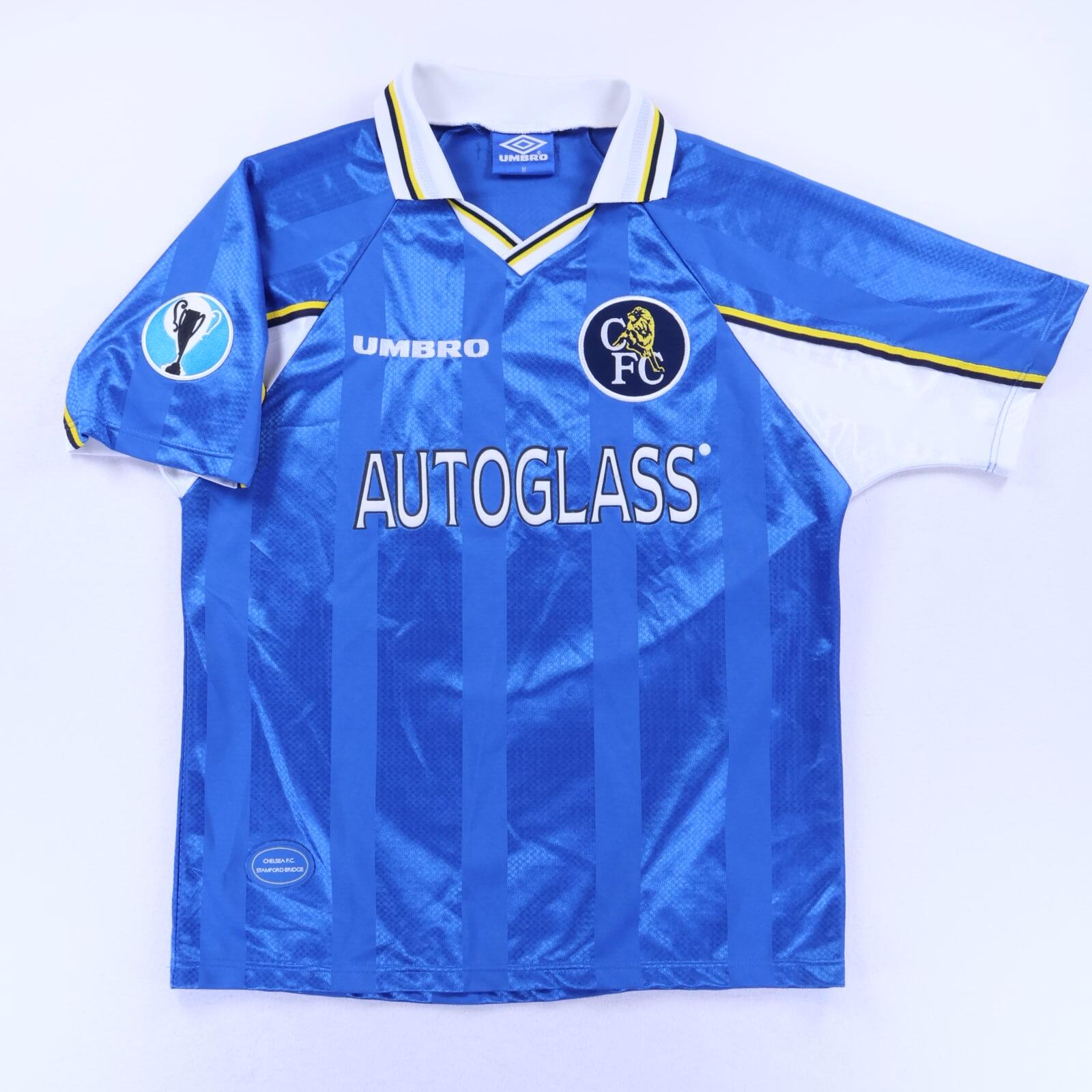 Chelsea Zola #25 1997/99 Home Shirt - M