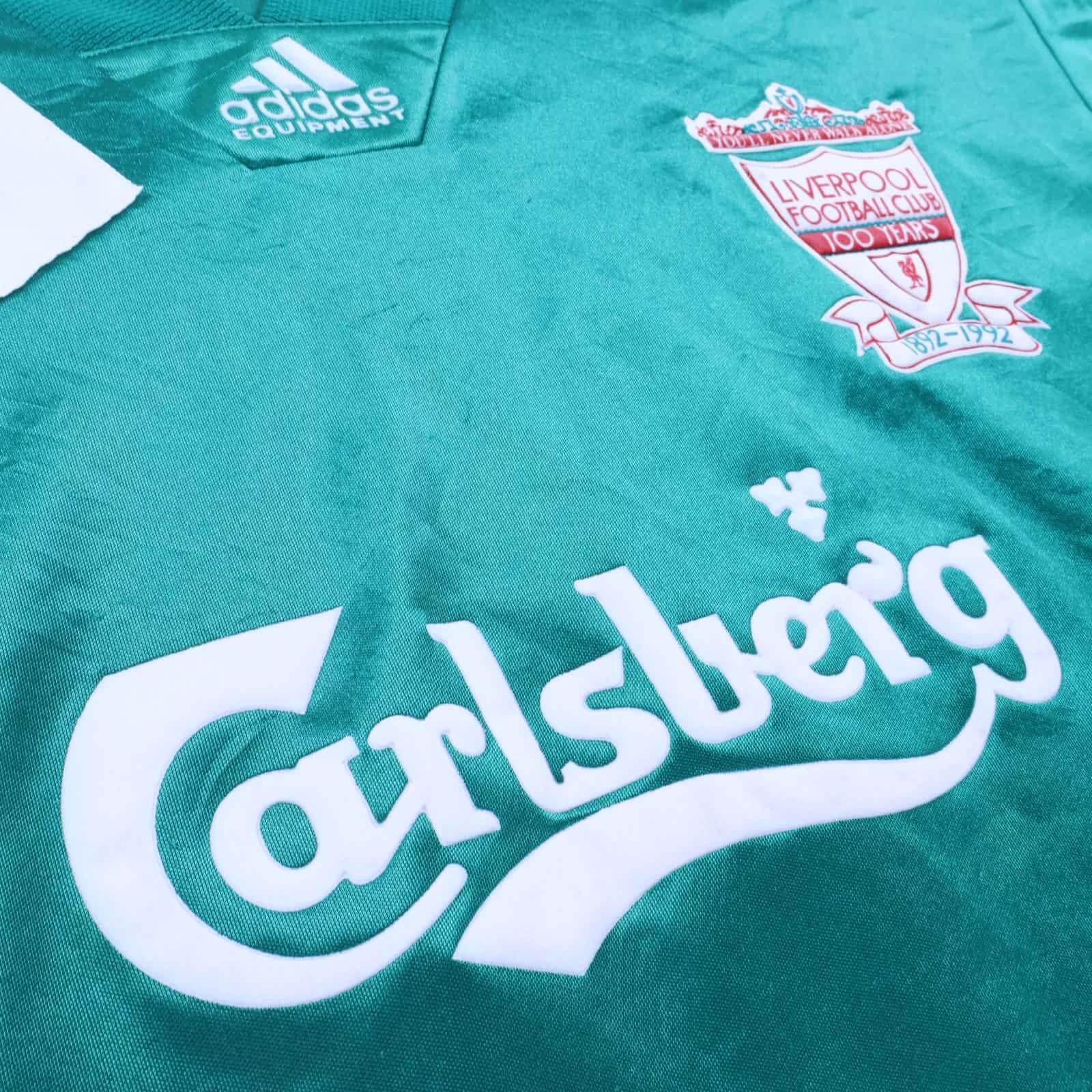 Liverpool F.C 1992/93 Centenary Away Shirt - XL- BACK