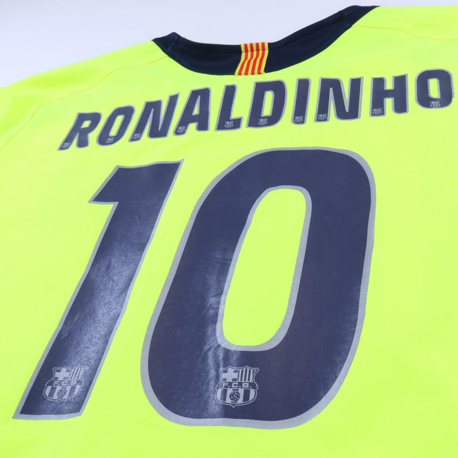 Barcelona Ronaldinho #10 2005/06 Away Shirt - XXL