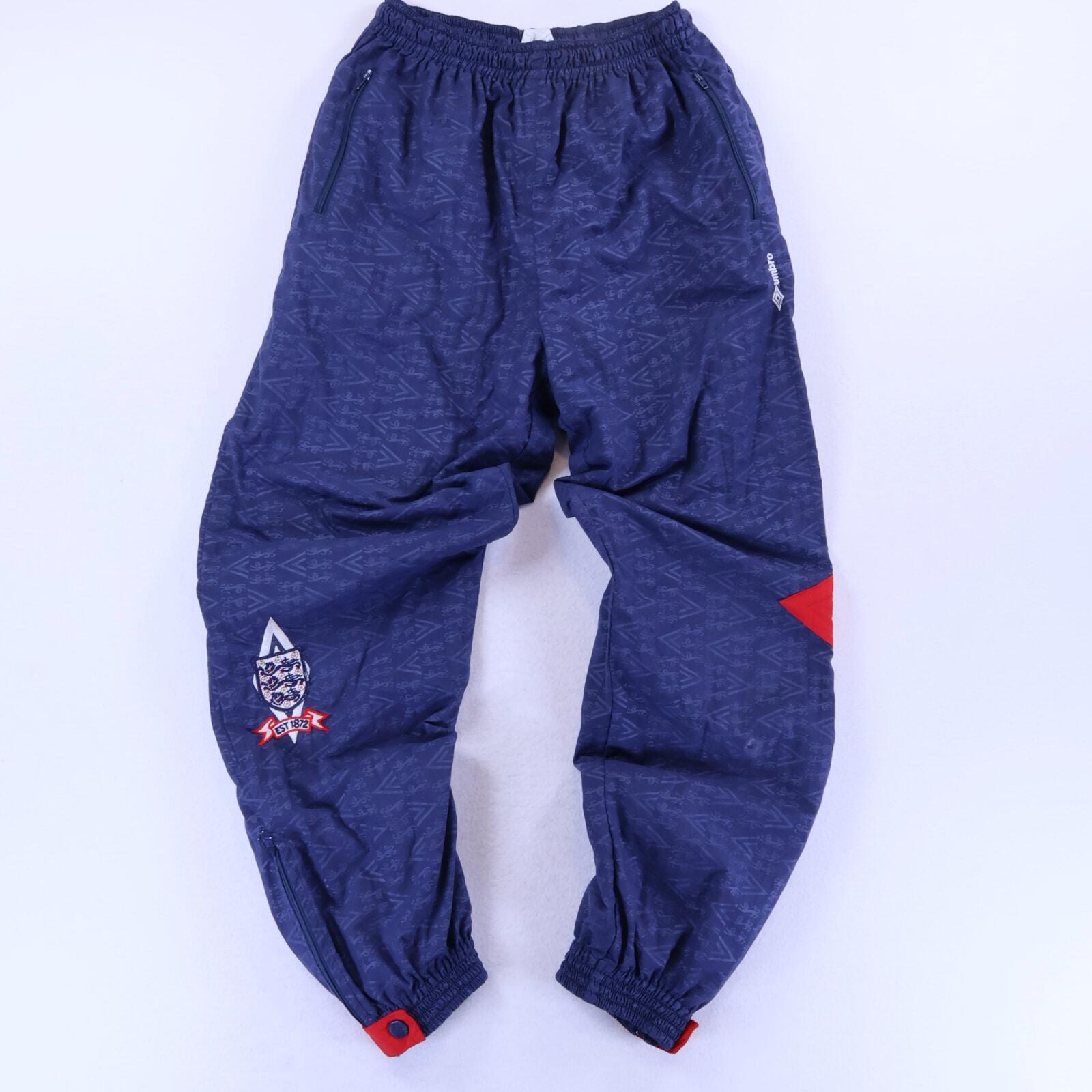 England 1990/92 Kids Tracksuit Bottoms - H:156 CM- FRONT