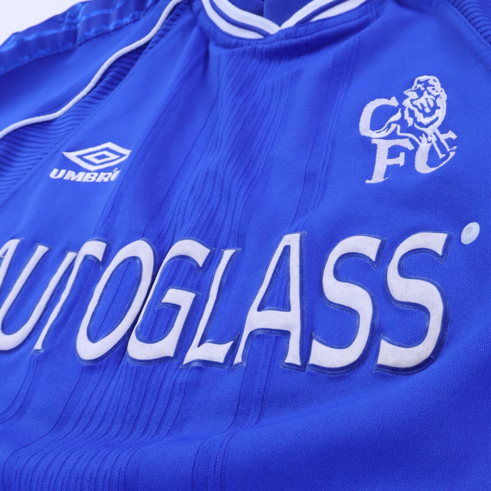 Chelsea 1999/01 Home Shirt - L- BACK