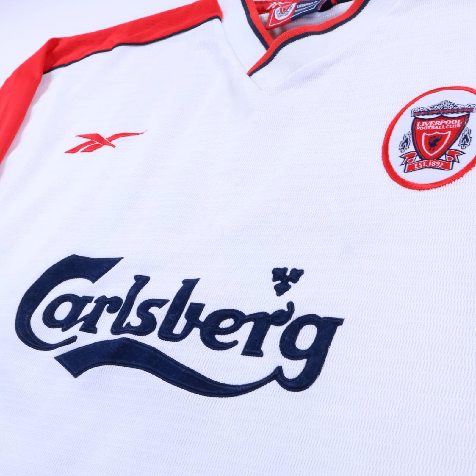 Liverpool F.C Gerrard #28 1998/99 Away Shirt - XXL