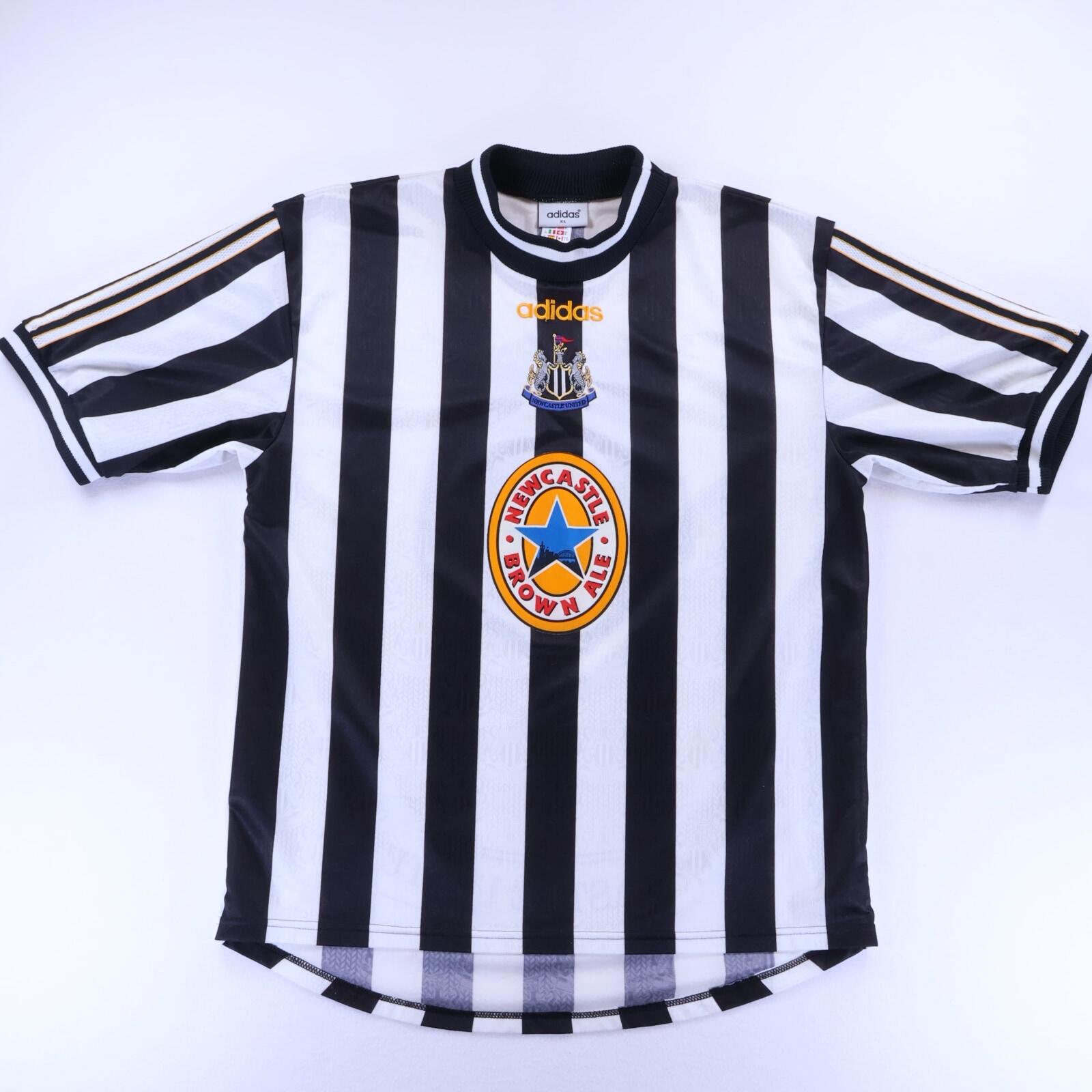 Newcastle United Asprilla #11 1997/99 Home Shirt - XL- BACK