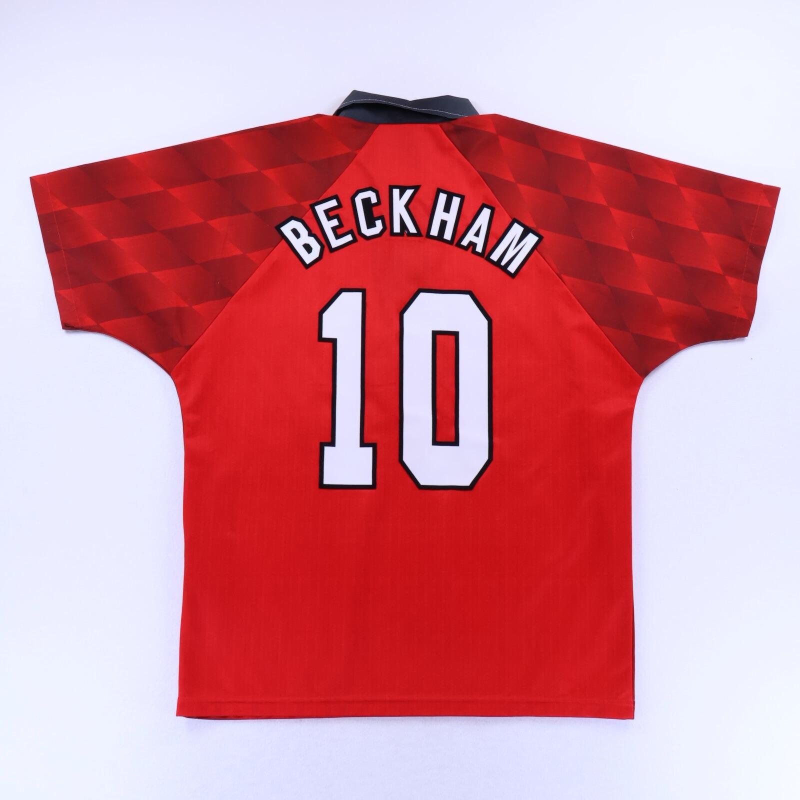 Manchester United Beckham #10 1996/98 Home Shirt - M