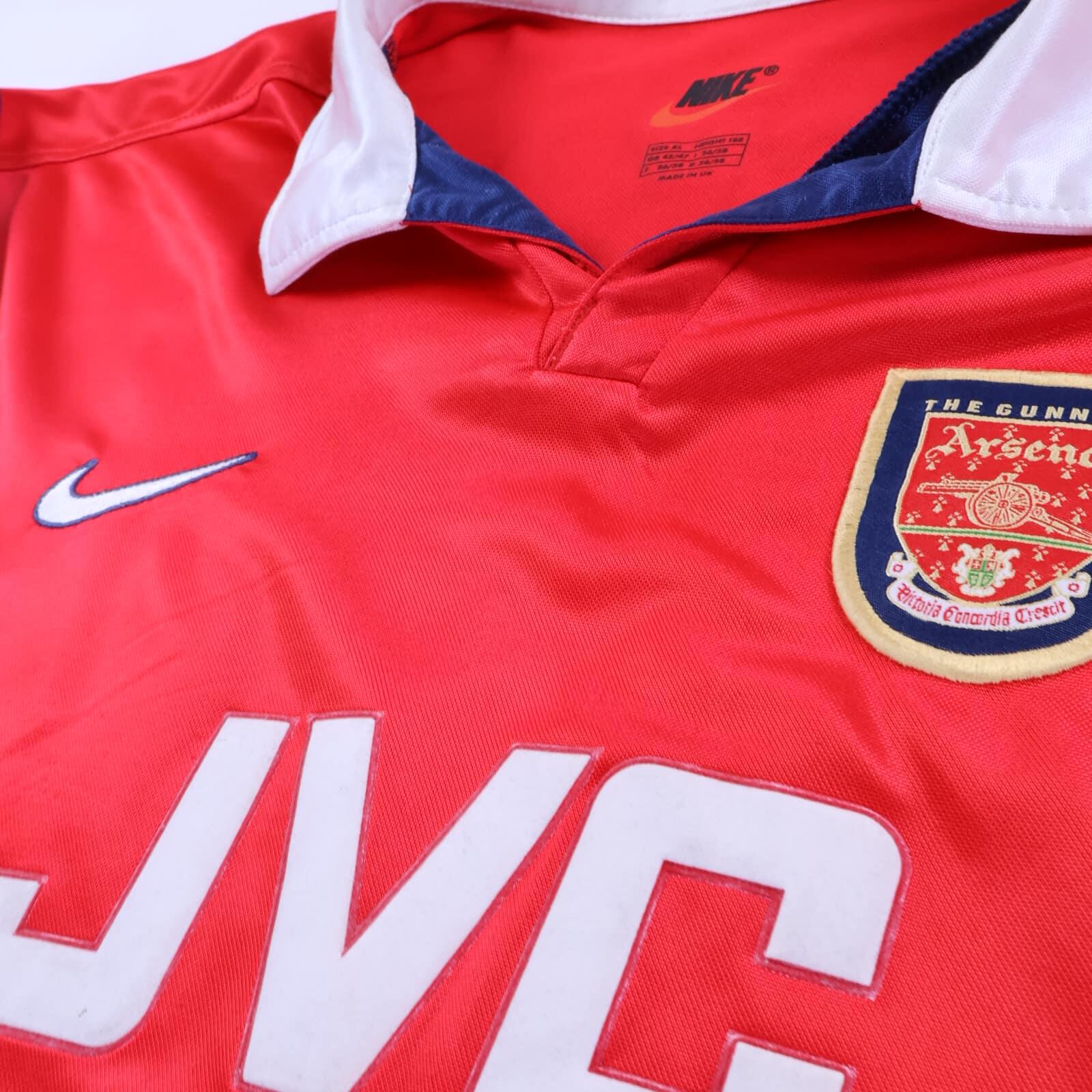 Arsenal Bergkamp #10 1998/99 Home Shirt - XL