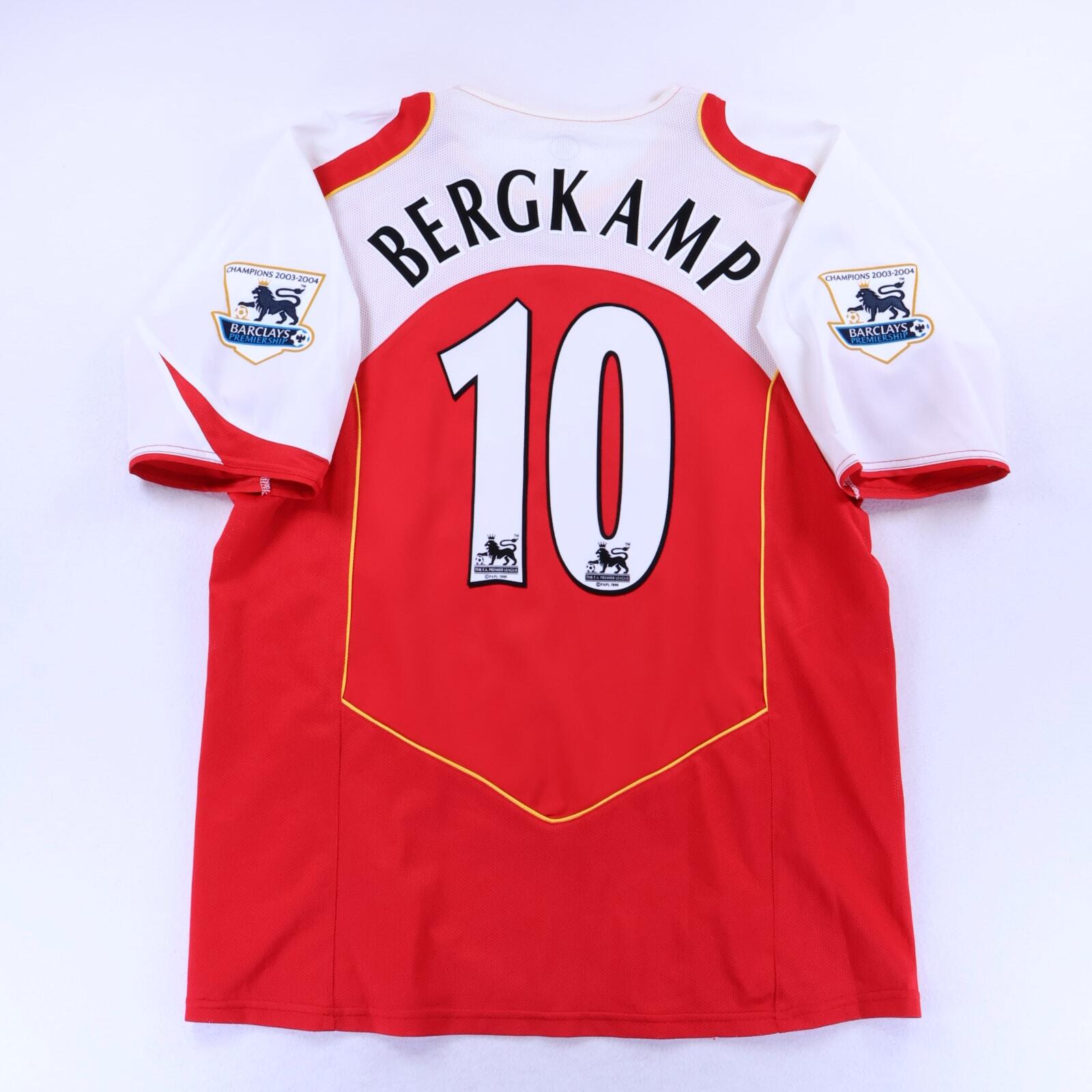 Arsenal Bergkamp #10 2004/05 Home Shirt - XL