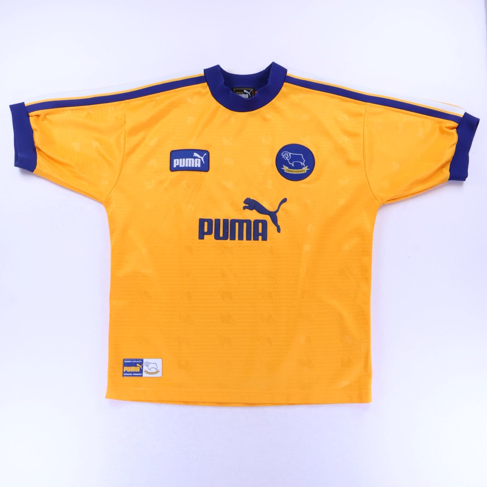 Derby County 1997/98 Away Shirt - L- FRONT