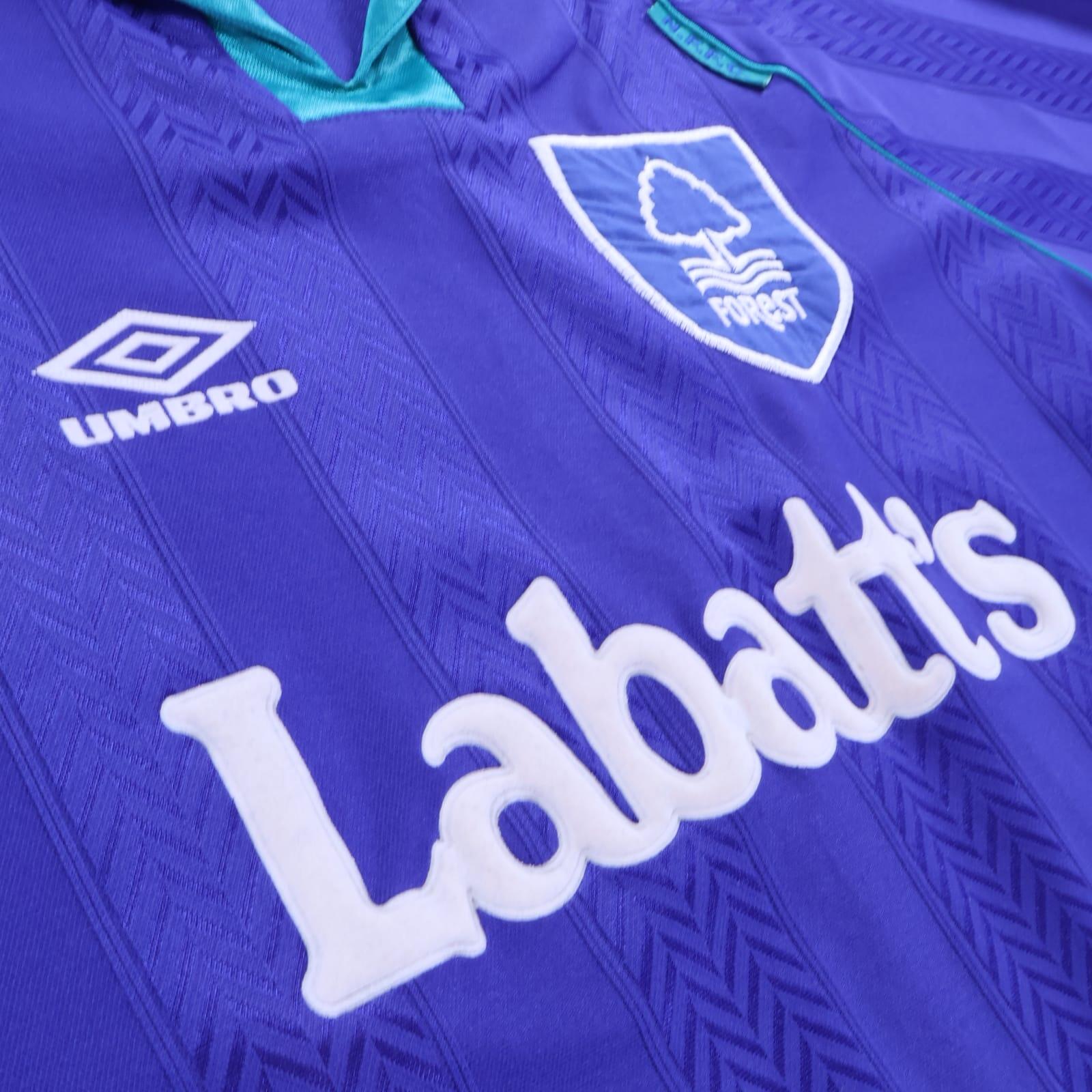 Nottingham Forest 1993/95 Away Shirt - XL- BACK