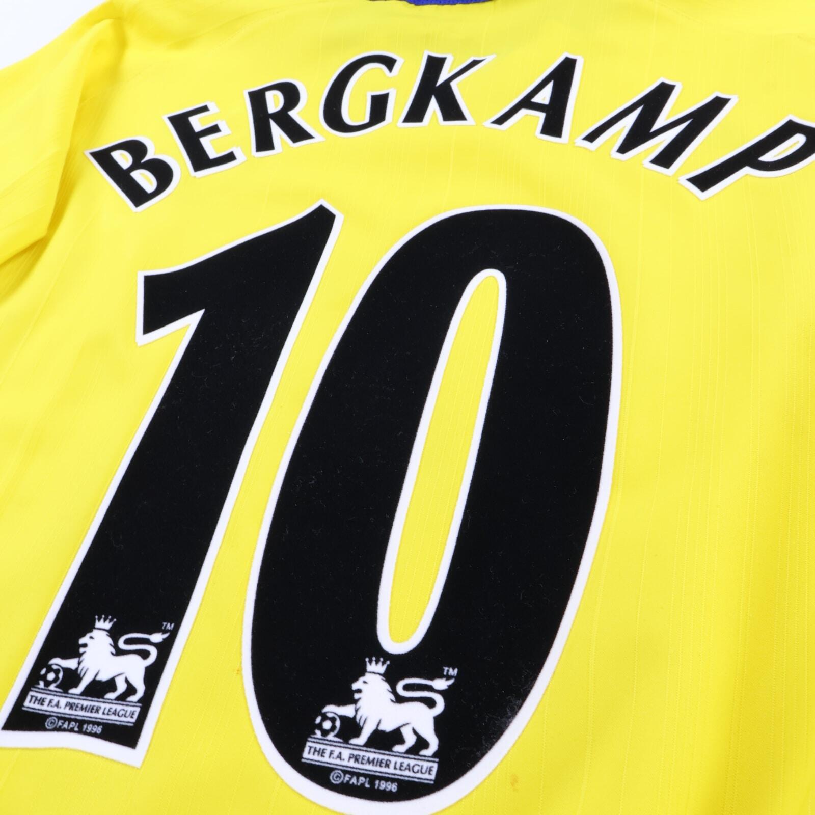 Arsenal Bergkamp #10 2003/04 Away Shirt - M