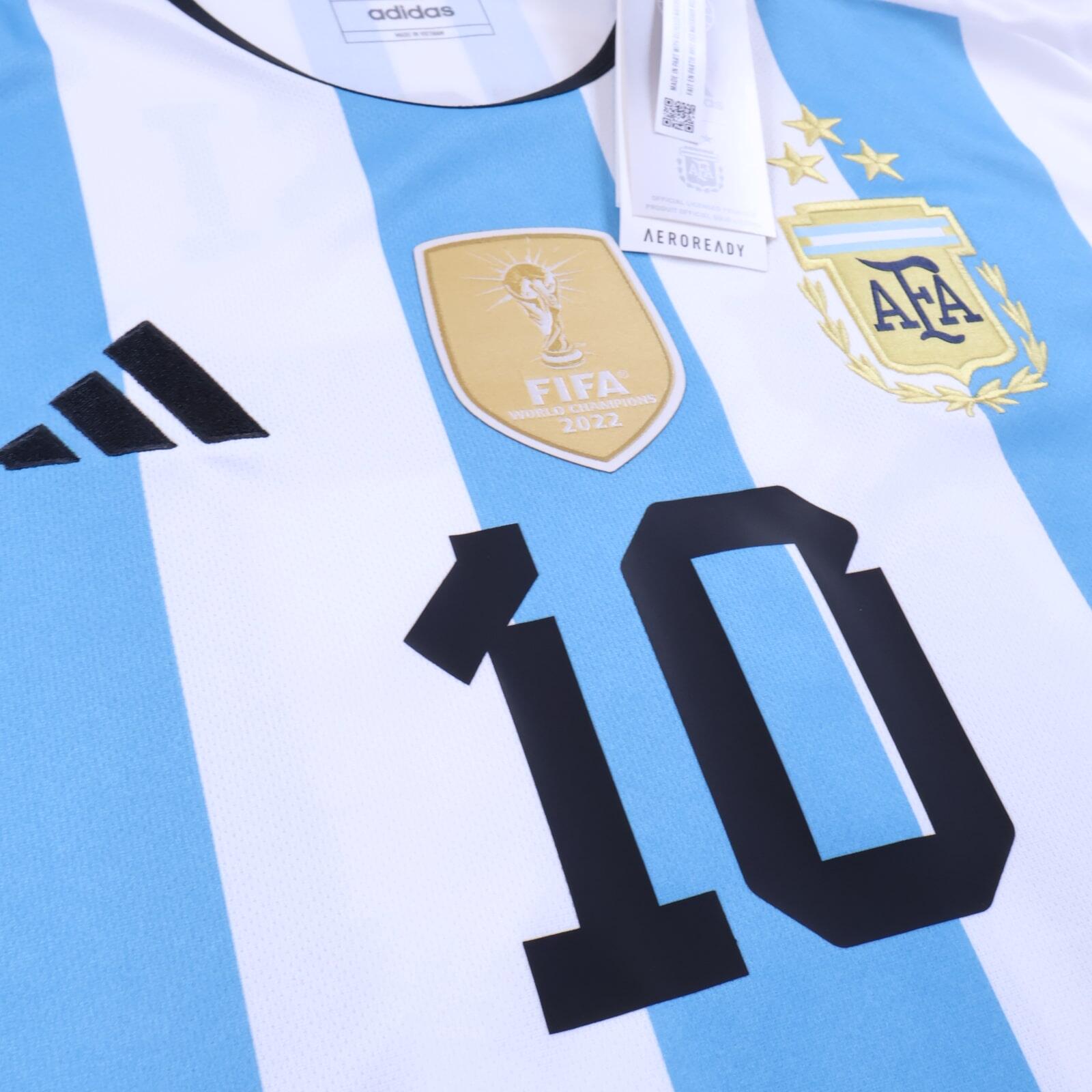 Argentina Messi #10 2022/ Home Shirt - 100Yrs At Ashton Gate - 2XL