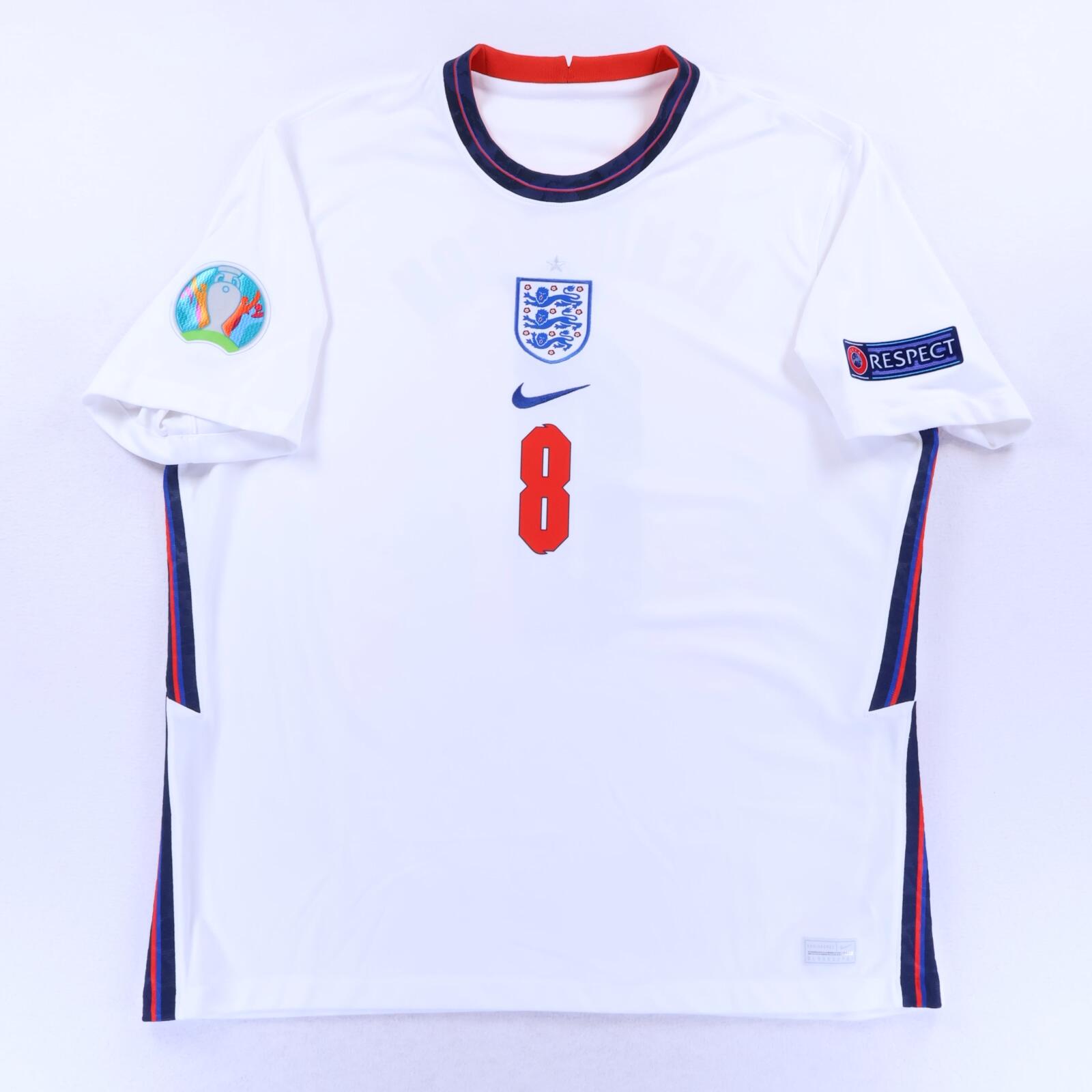 England Henderson #8 2020/22 Home Shirt - XL- BACK