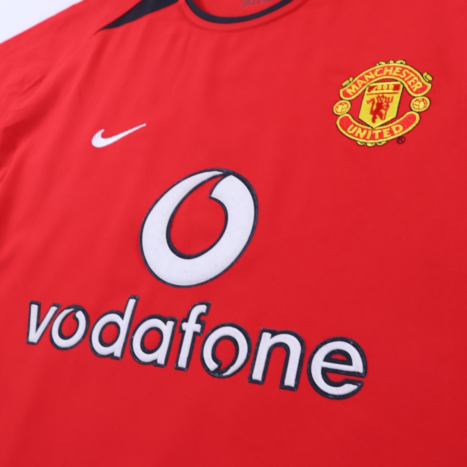 Manchester United Ferdinand #6 2002/04 Home Shirt - M