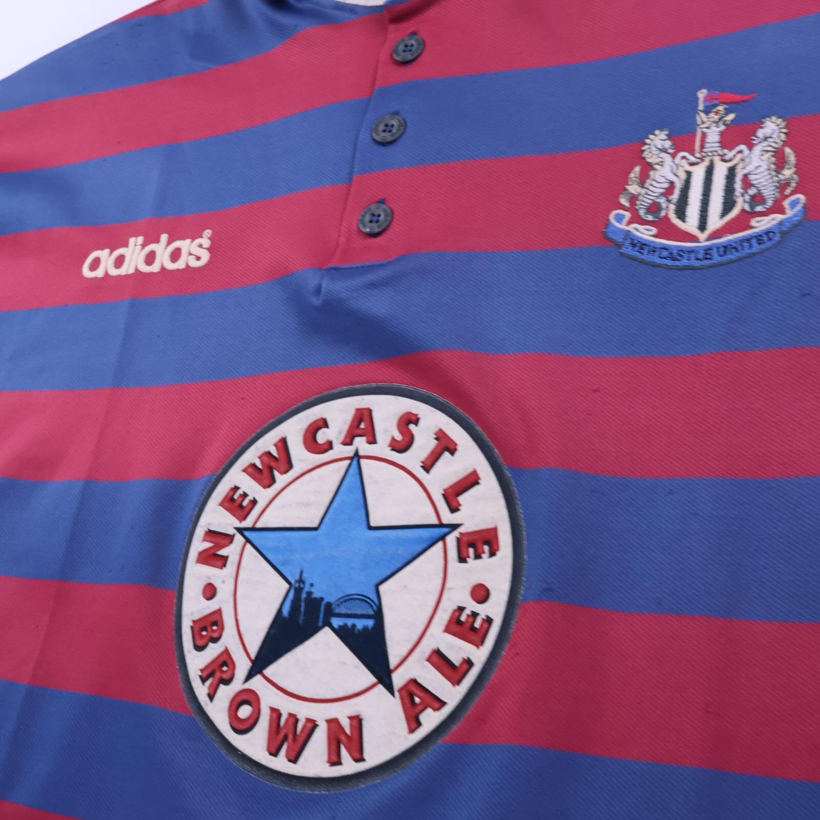 Newcastle United 1995/96 Away Shirt - L- BACK