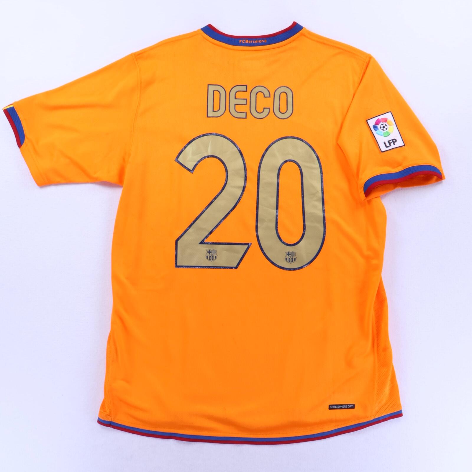 Barcelona Deco #20 2006/08 Away Shirt - M