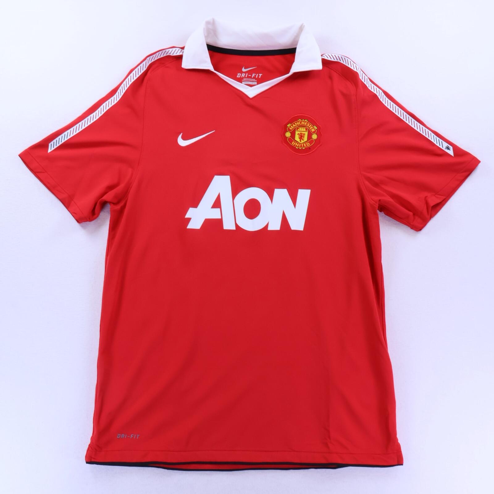 Manchester United Chicharito #14 2010/11 Home Shirt - M- BACK