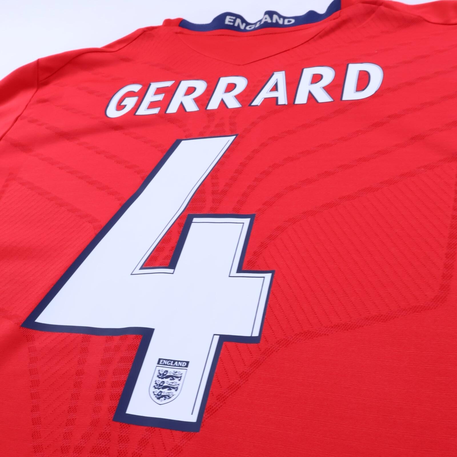 England Gerrard #4 2008/10 Away Shirt - XL