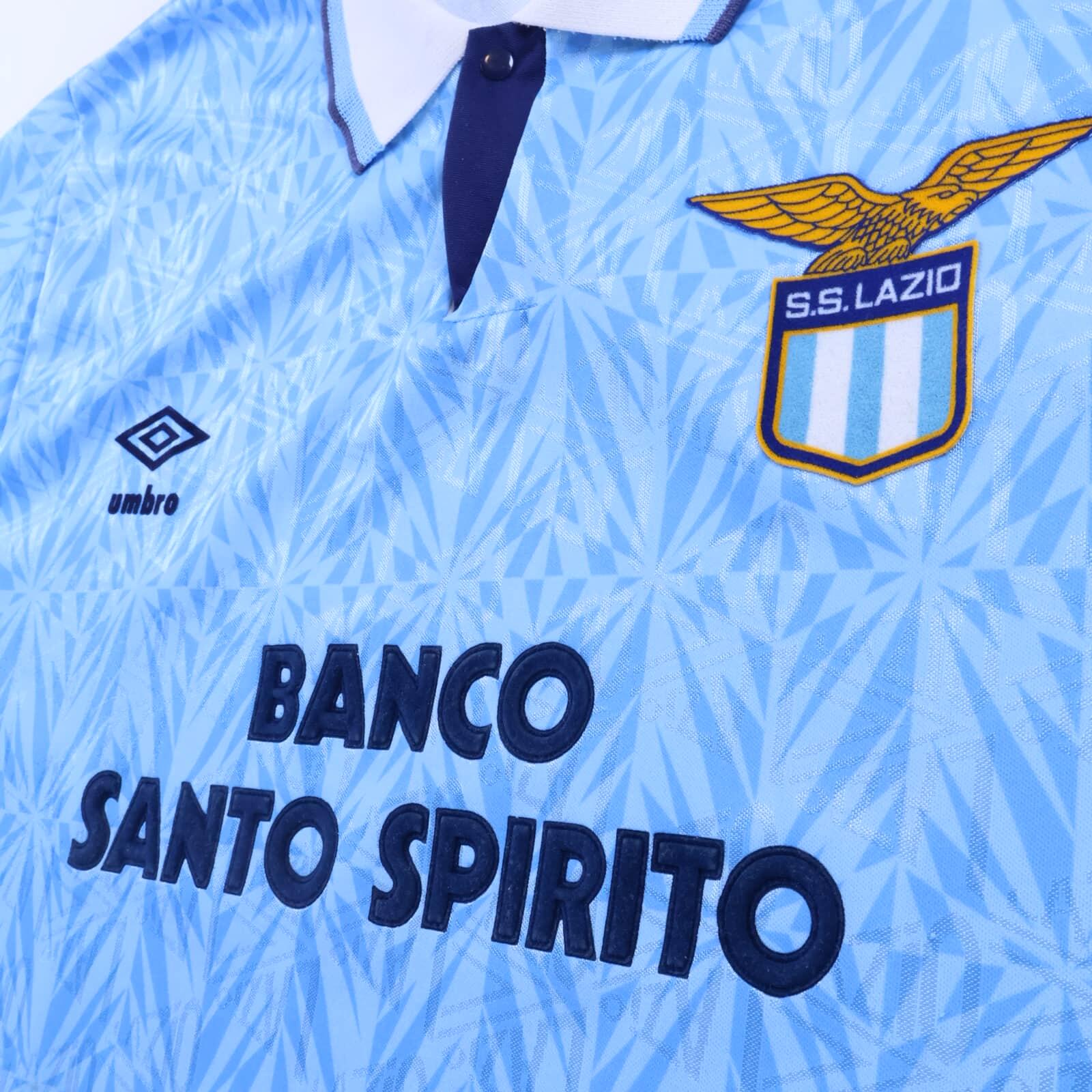 S.S Lazio 1991/92 Home Shirt - XL