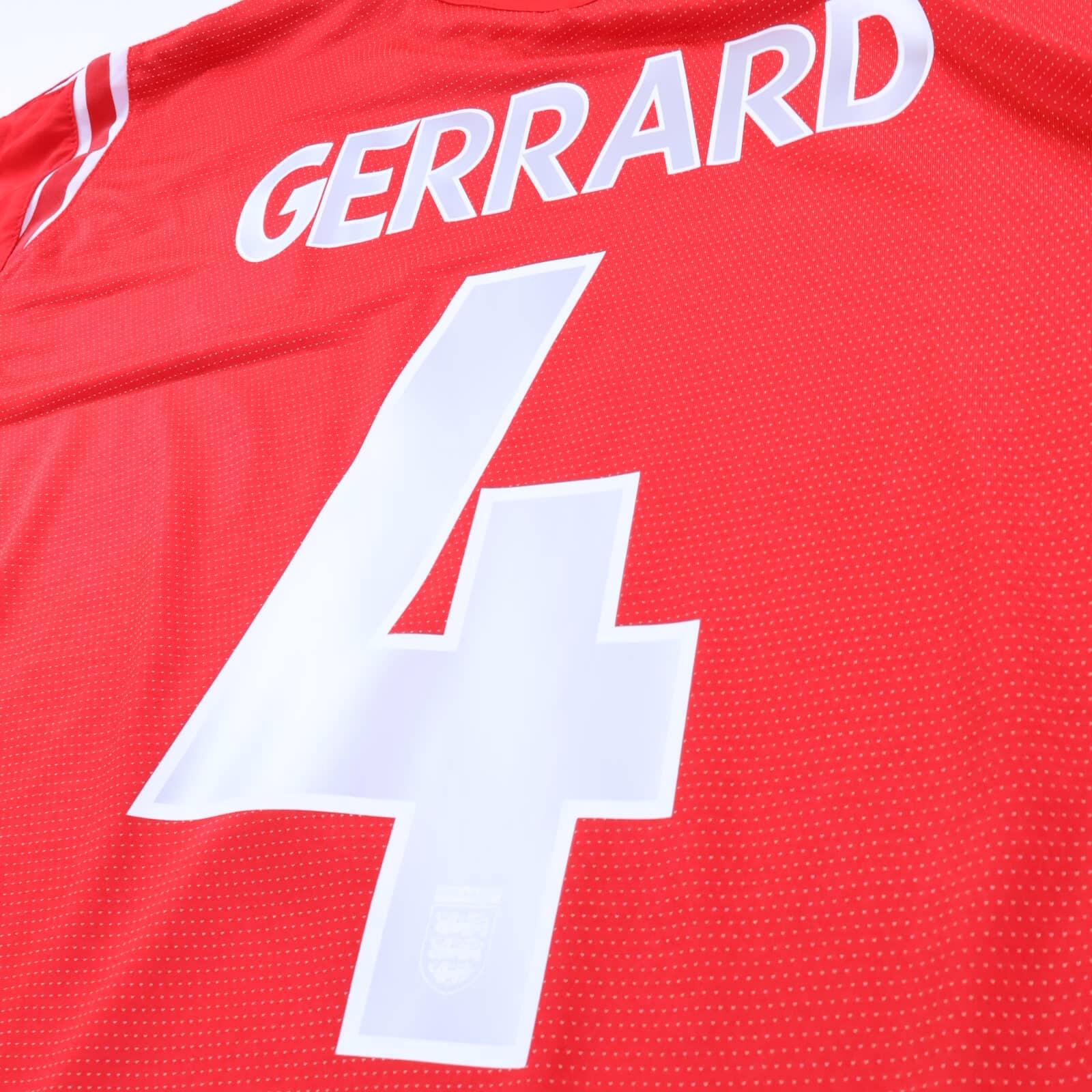 England Gerrard #4 2004/06 Away Shirt - XL