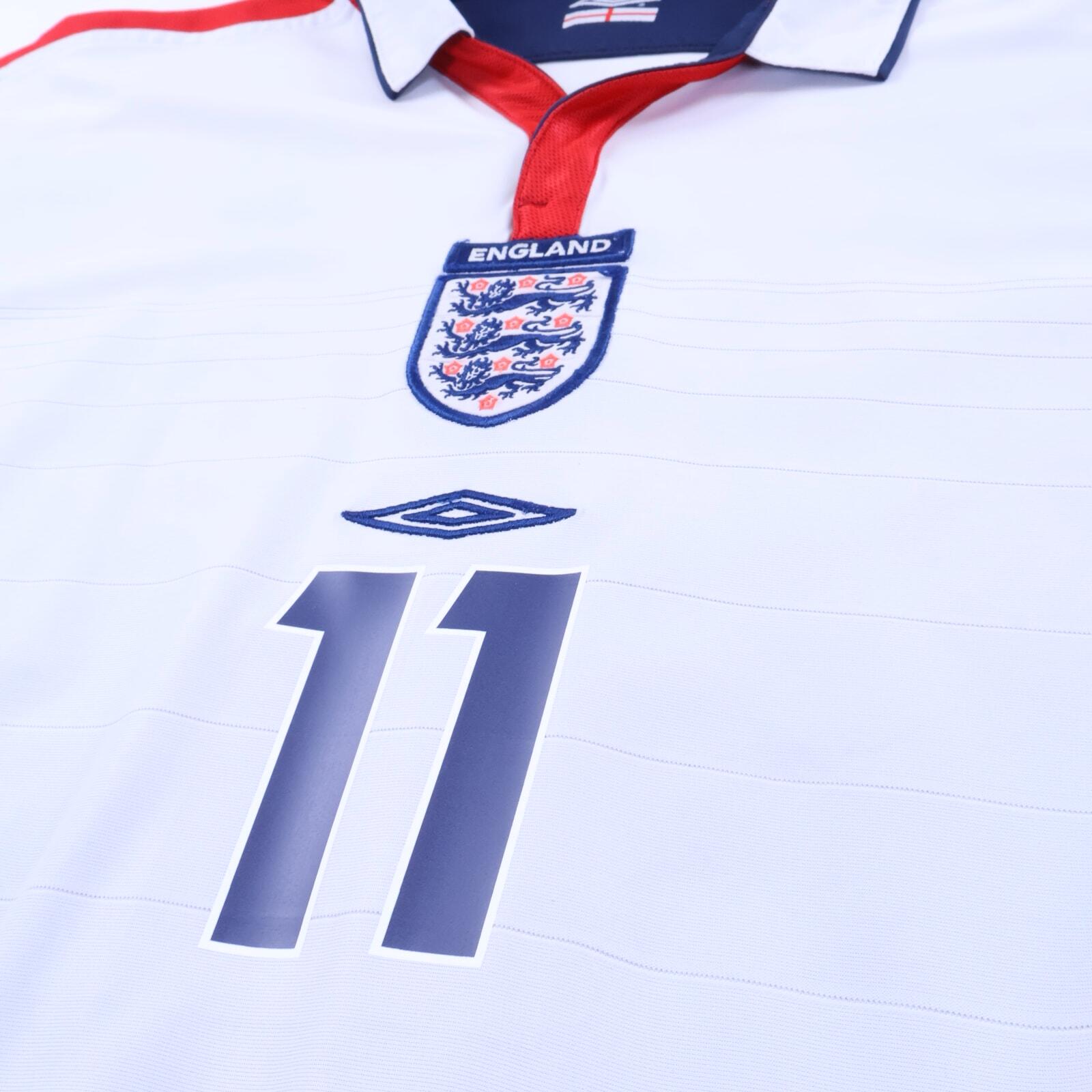England Lampard #11 2003/05 Home Shirt - Reversible - XL