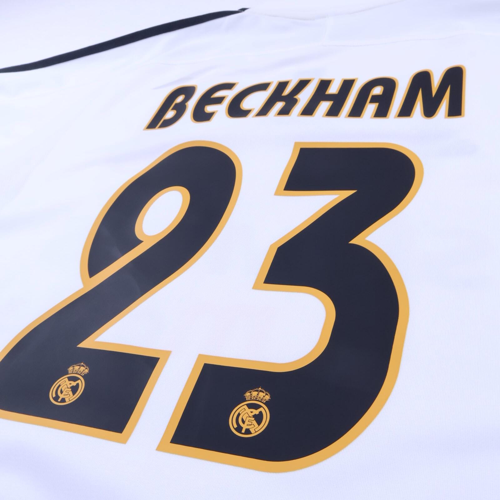 Real Madrid Beckham #23 2002/03 Home Shirt - XL