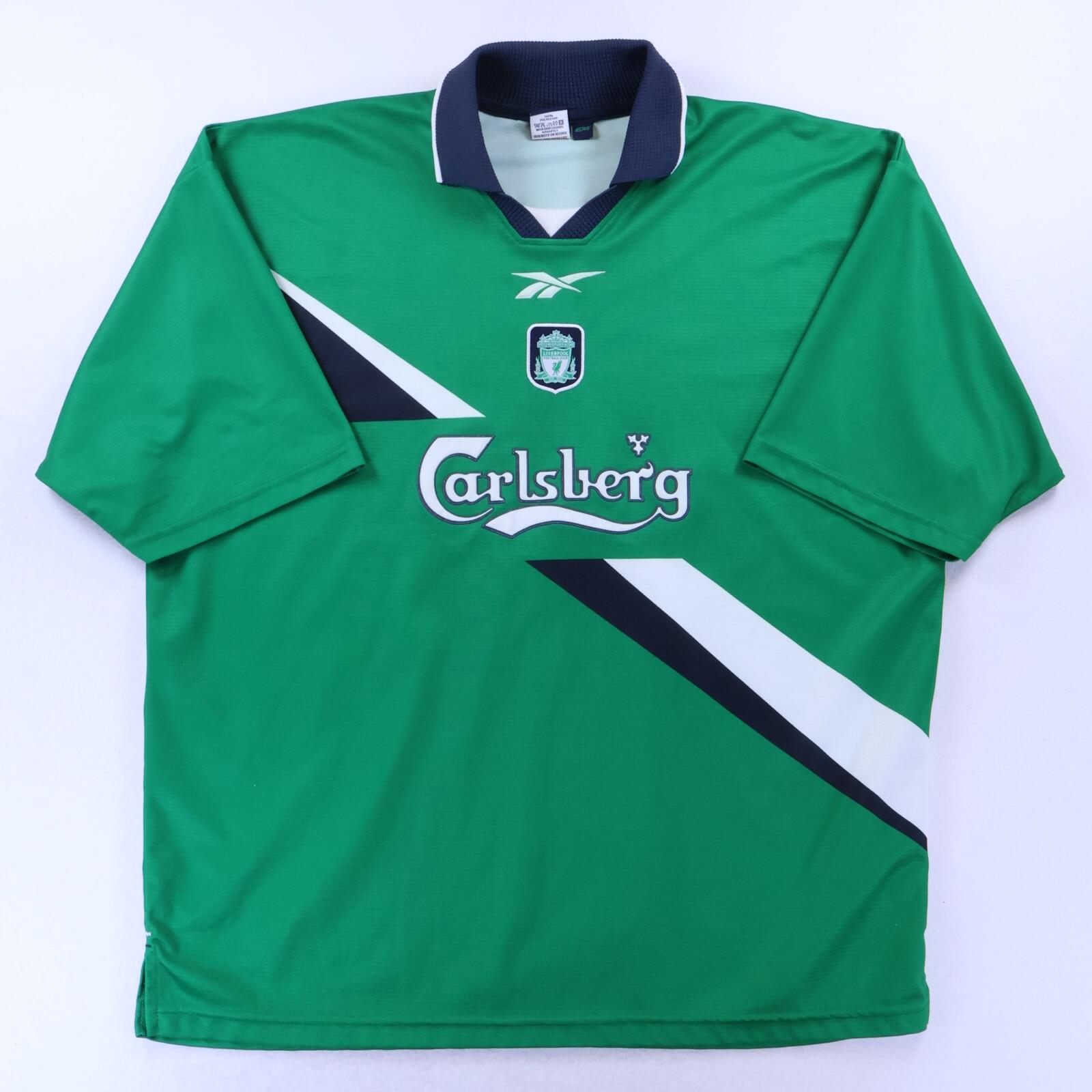 Liverpool F.C Gerrard #28 1999/00 Away Shirt - 2XL