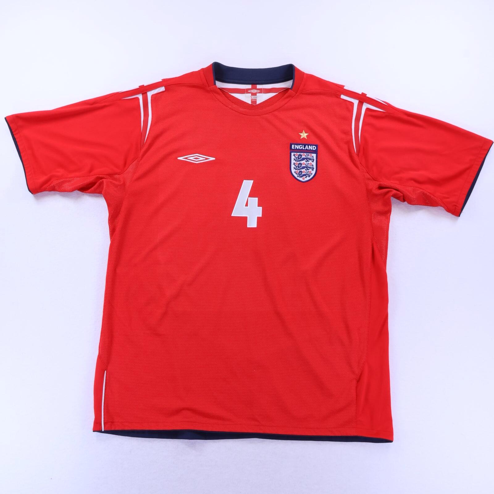 England Gerrard #4 2004/06 Away Shirt - XL