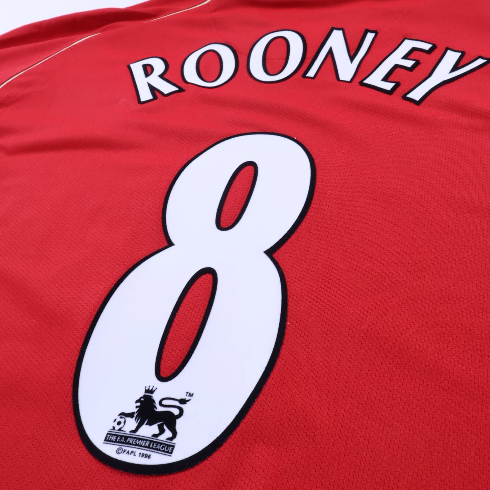 Manchester United Rooney #8 2006/07 Home Shirt - 2XL