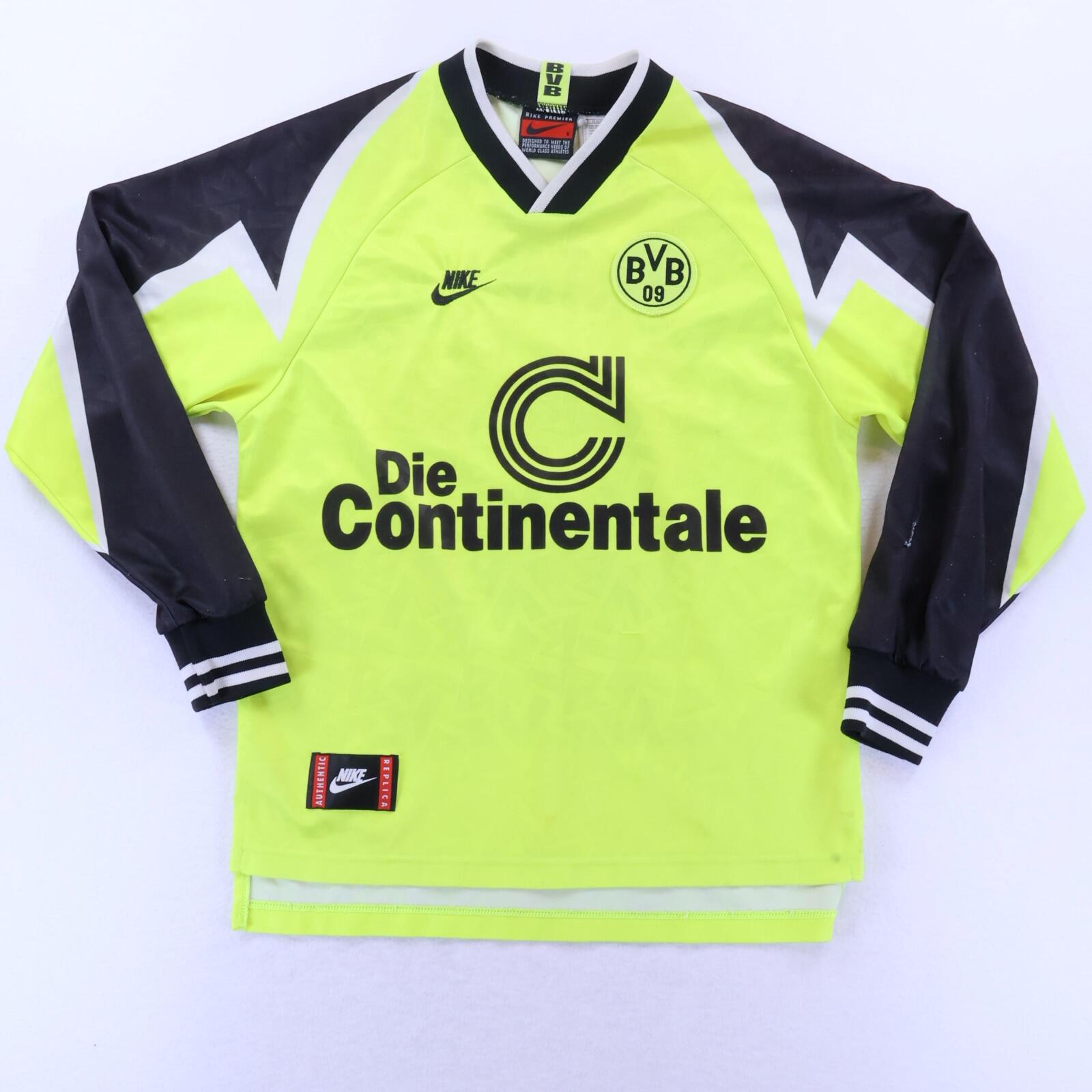 Borussia Dortmund Sammer #6 1995/96 Home Shirt - Long Sleeve - S