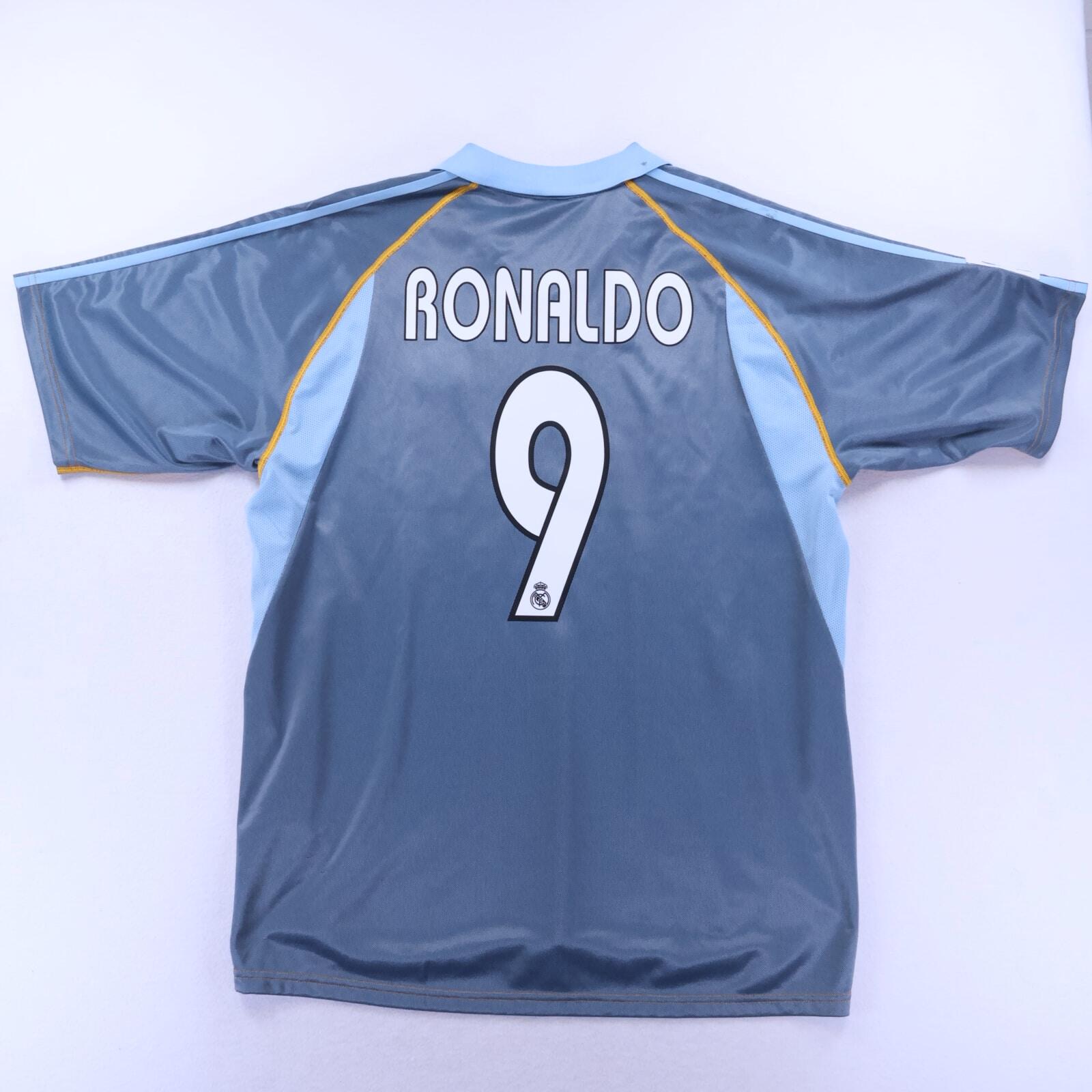 *NWT* Real Madrid Ronaldo #9 2003/04 Third Shirt - L