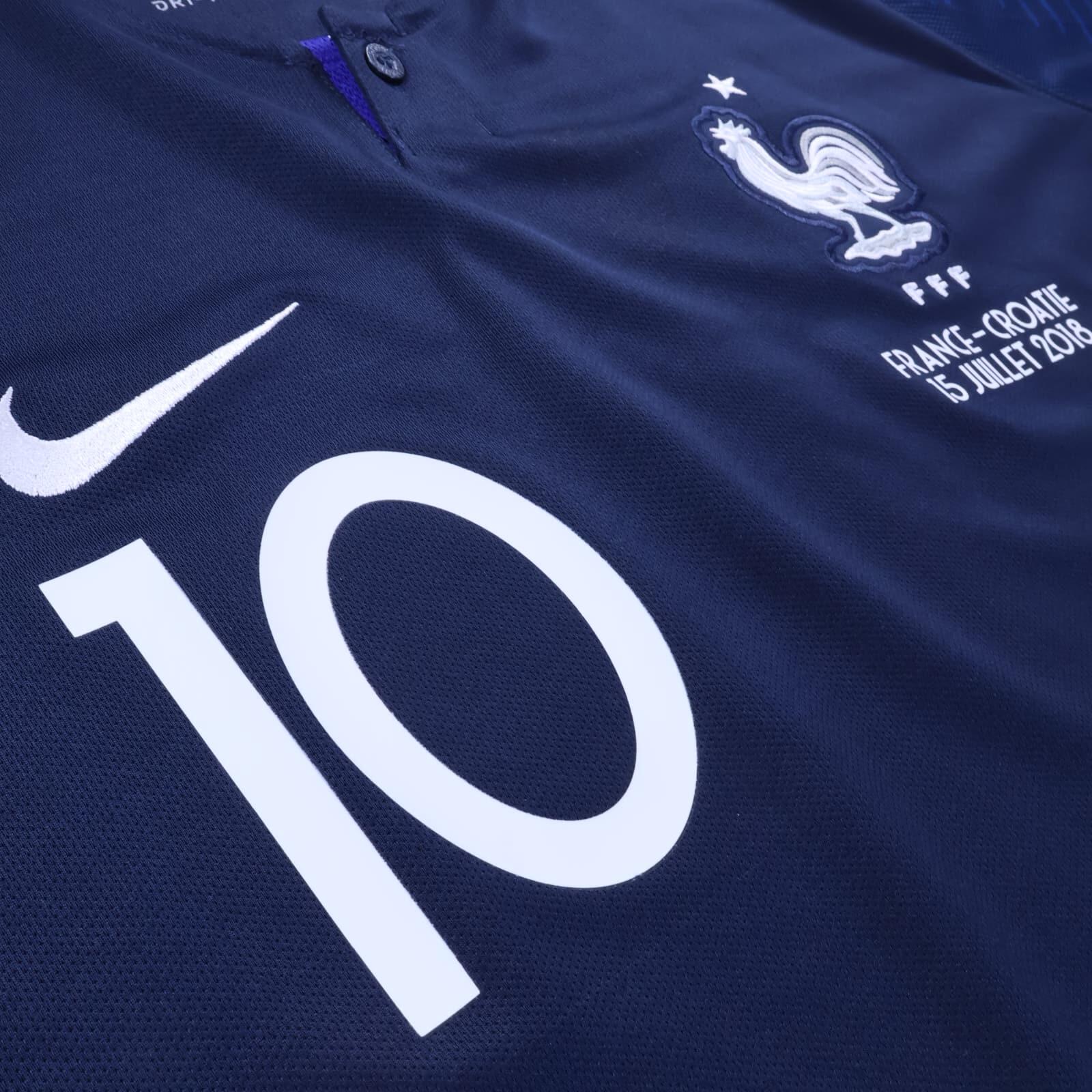 *NWT* France Mbappé #10 2018/19 Home Shirt - L