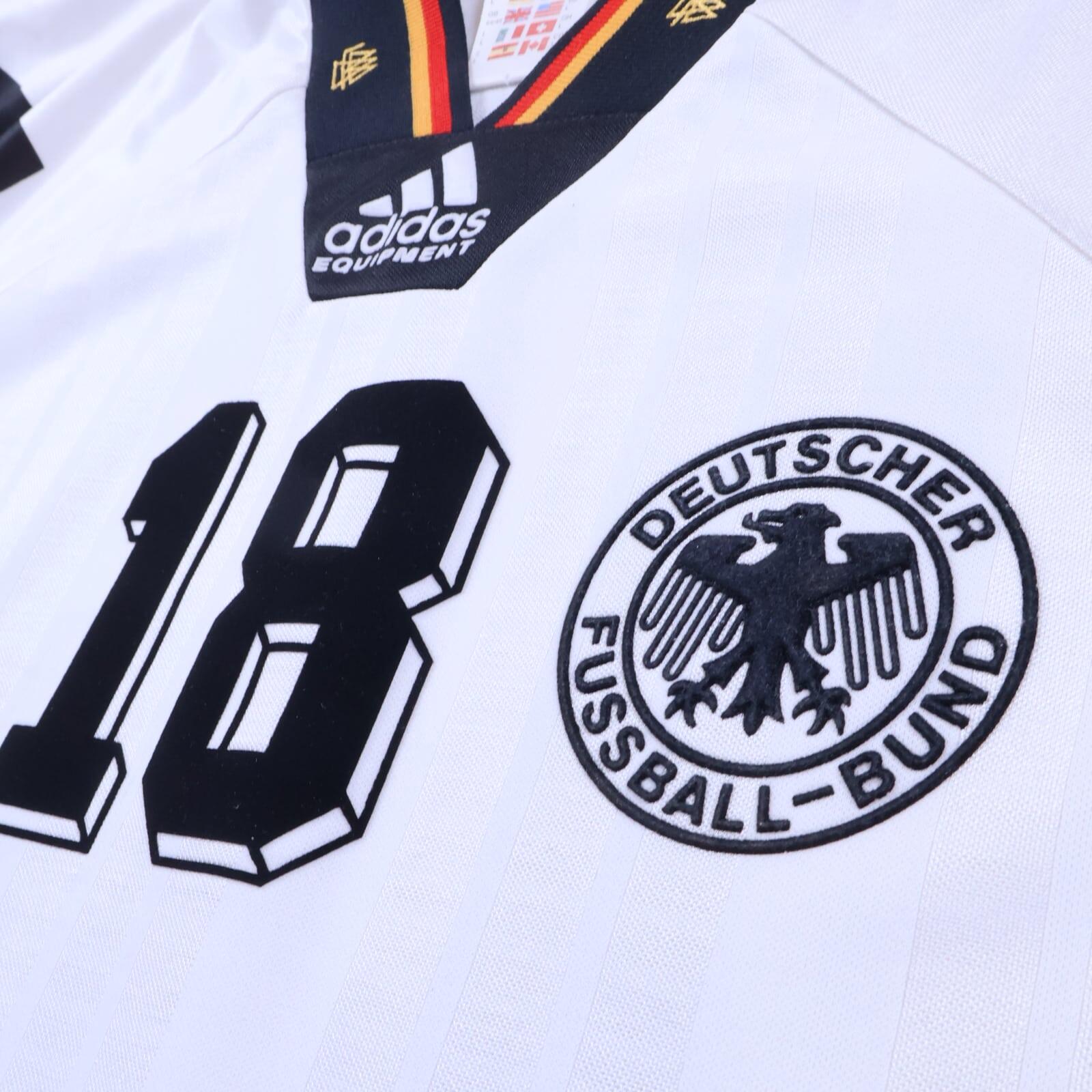 Germany Klinsmann #18 1992/94 Home Shirt - L