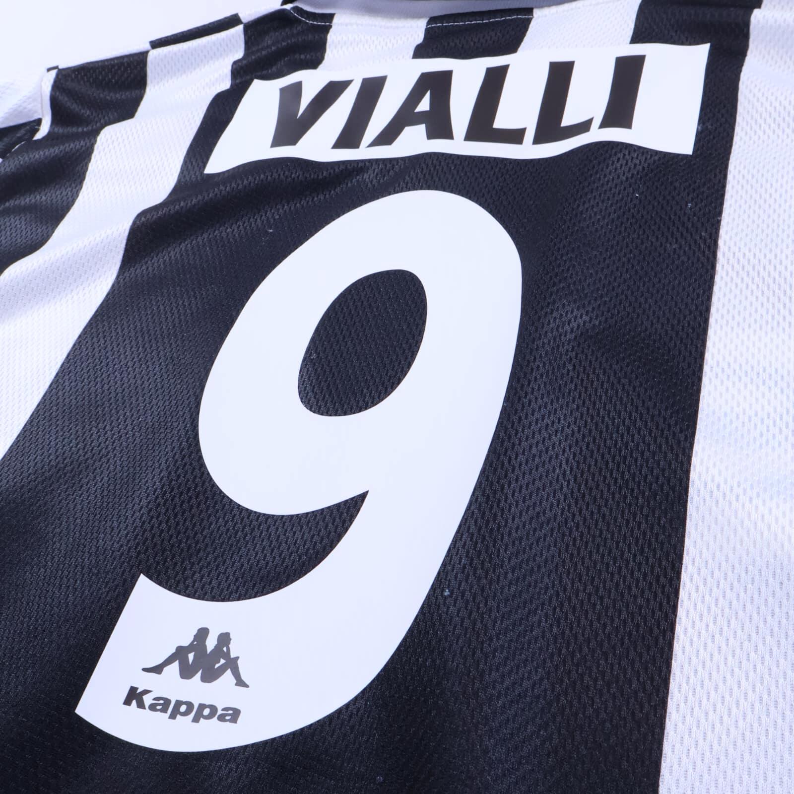 Juventus Vialli #9 1995/96 Home Shirt - M