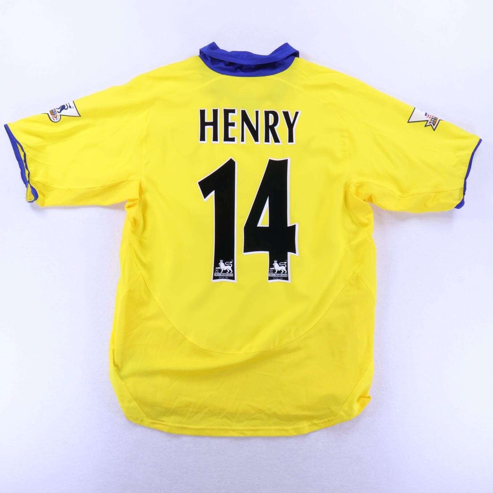 Arsenal Henry #14 2003/04 Away Shirt - M